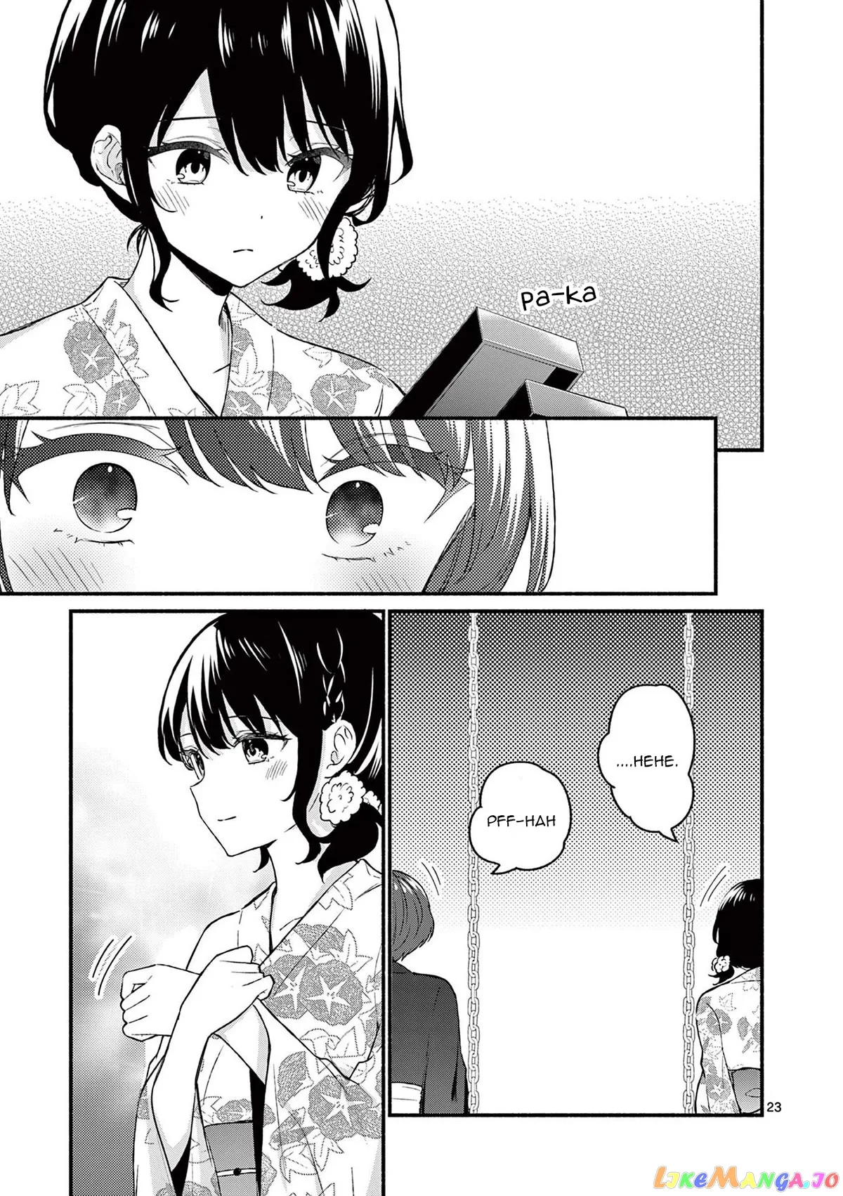 Shiotaiou no Sato-san ga Ore ni dake Amai Chapter 46 page 23