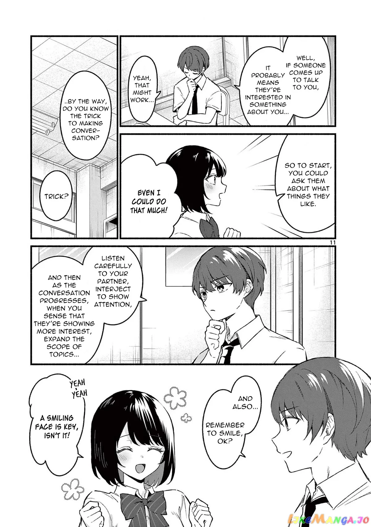 Shiotaiou no Sato-san ga Ore ni dake Amai Chapter 47 page 11