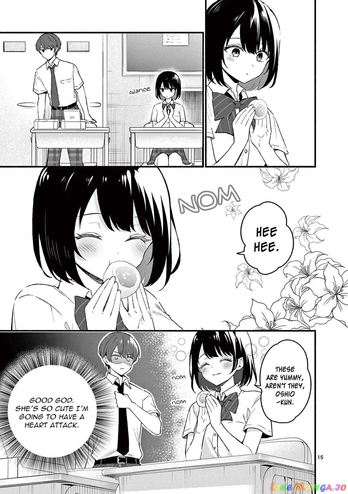 Shiotaiou no Sato-san ga Ore ni dake Amai Chapter 47 page 15