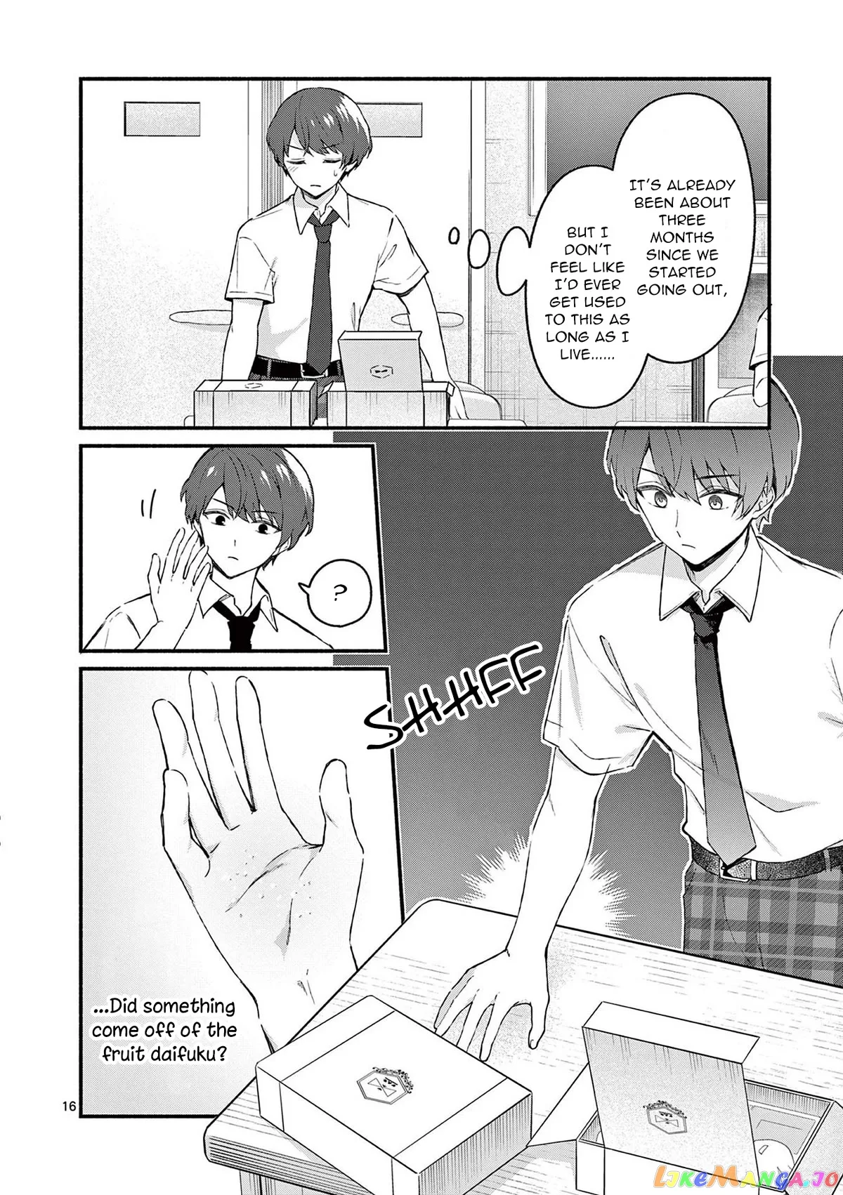Shiotaiou no Sato-san ga Ore ni dake Amai Chapter 47 page 16