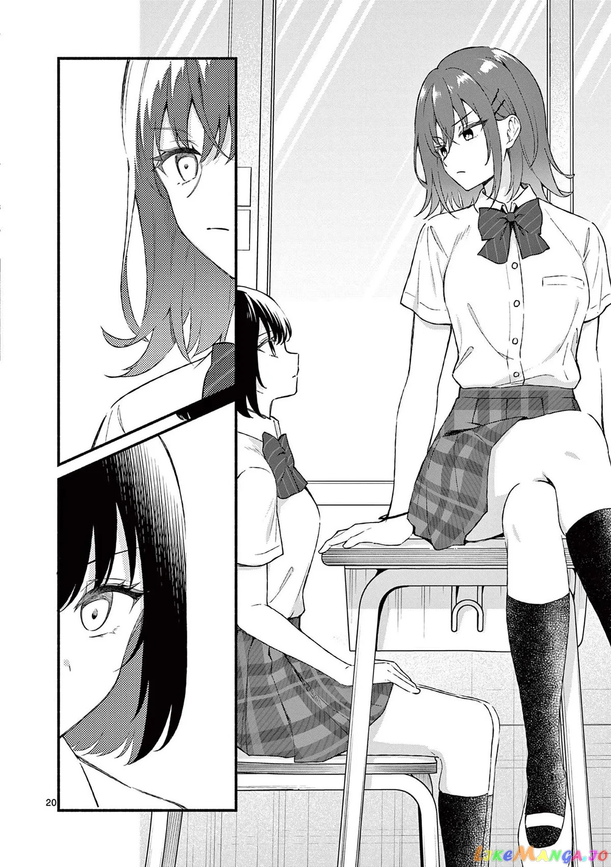 Shiotaiou no Sato-san ga Ore ni dake Amai Chapter 47 page 20
