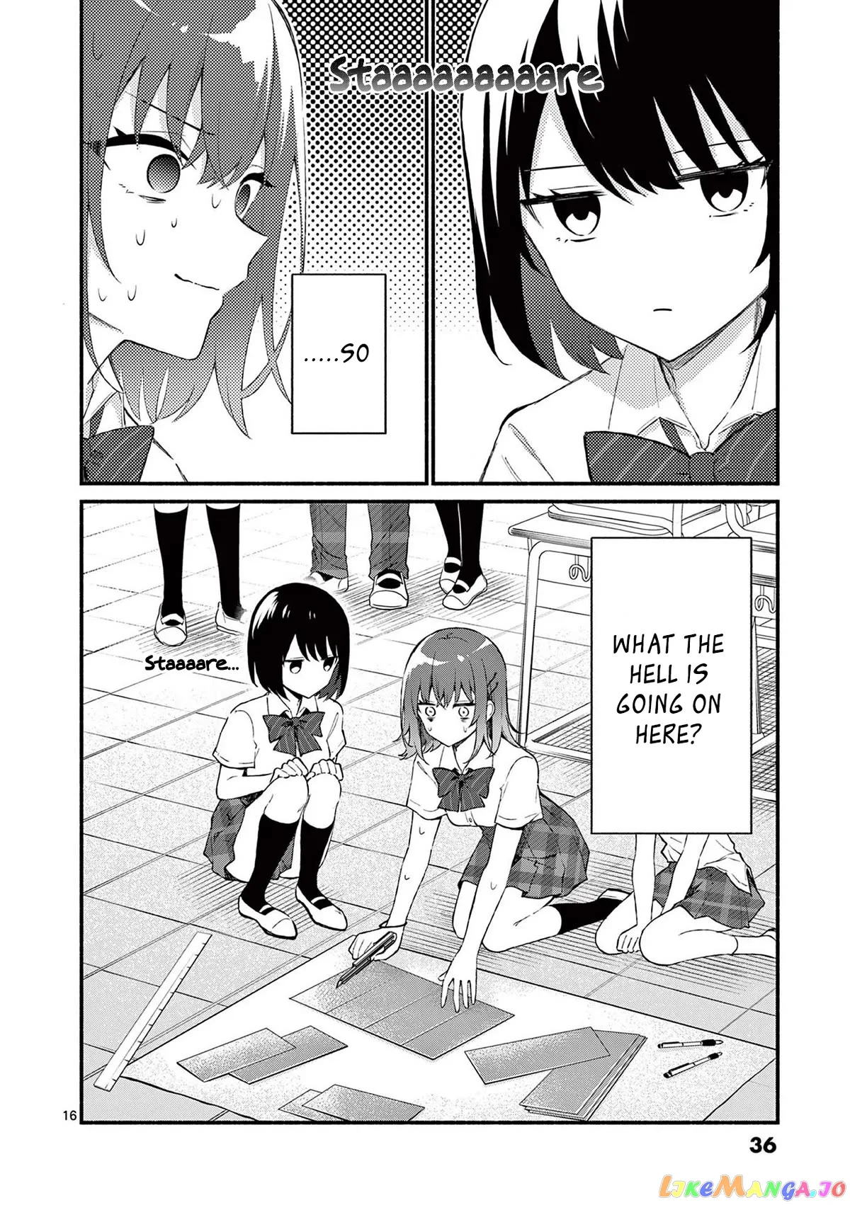Shiotaiou no Sato-san ga Ore ni dake Amai Chapter 50 page 16