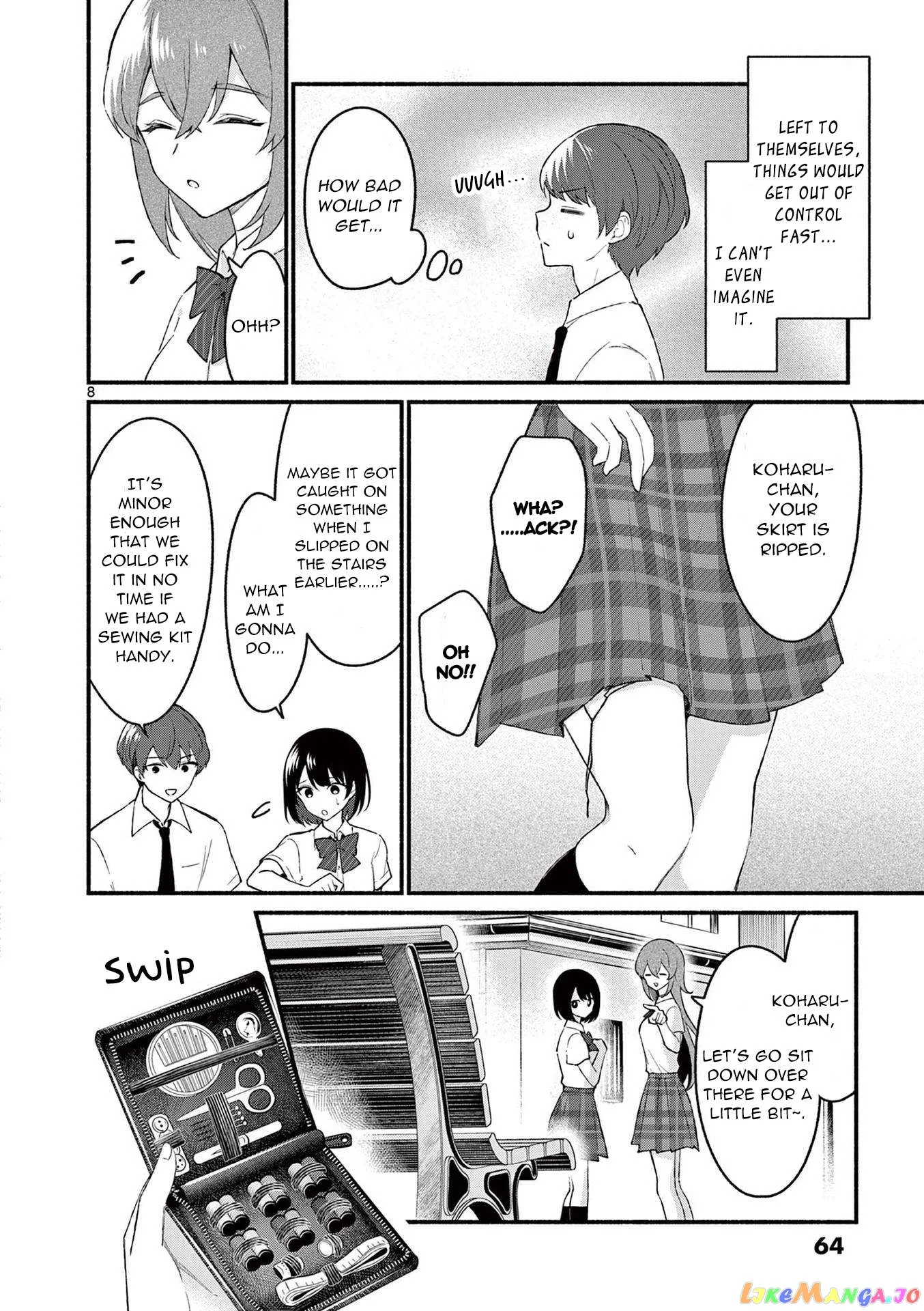Shiotaiou no Sato-san ga Ore ni dake Amai Chapter 52 page 8