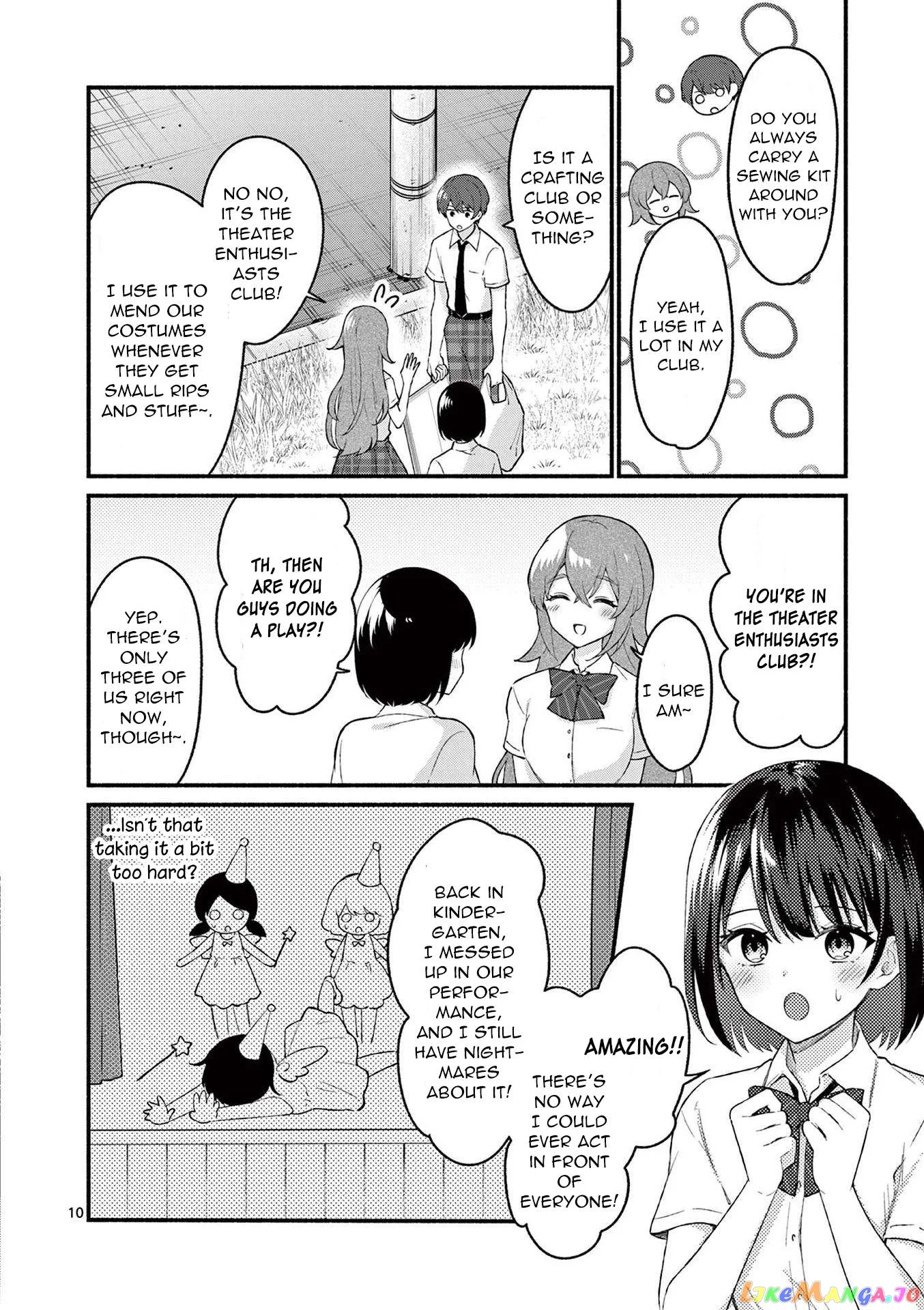 Shiotaiou no Sato-san ga Ore ni dake Amai Chapter 52 page 10