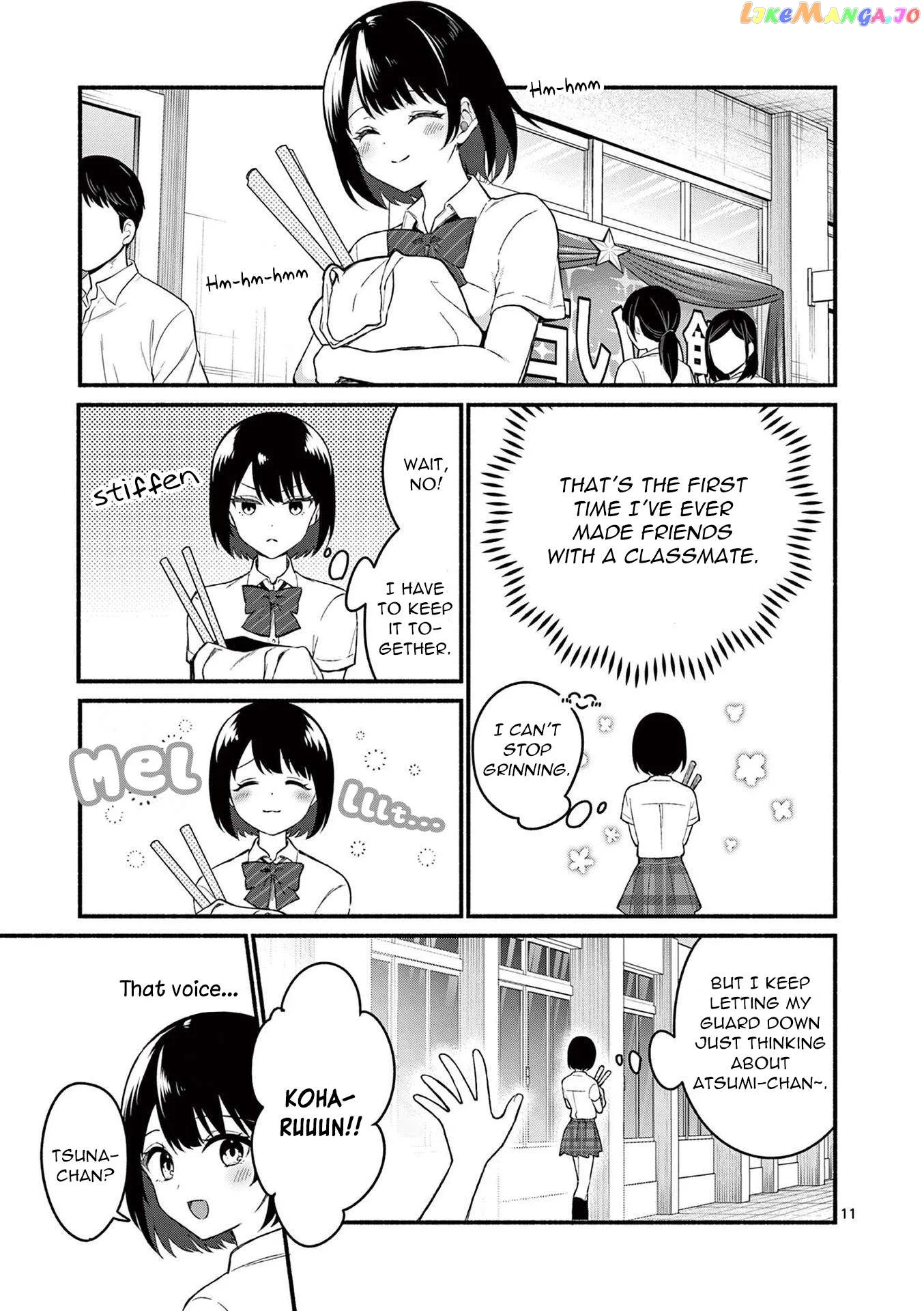 Shiotaiou no Sato-san ga Ore ni dake Amai Chapter 53 page 11