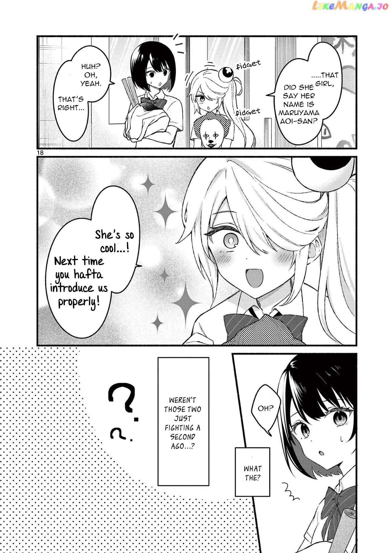 Shiotaiou no Sato-san ga Ore ni dake Amai Chapter 53 page 18