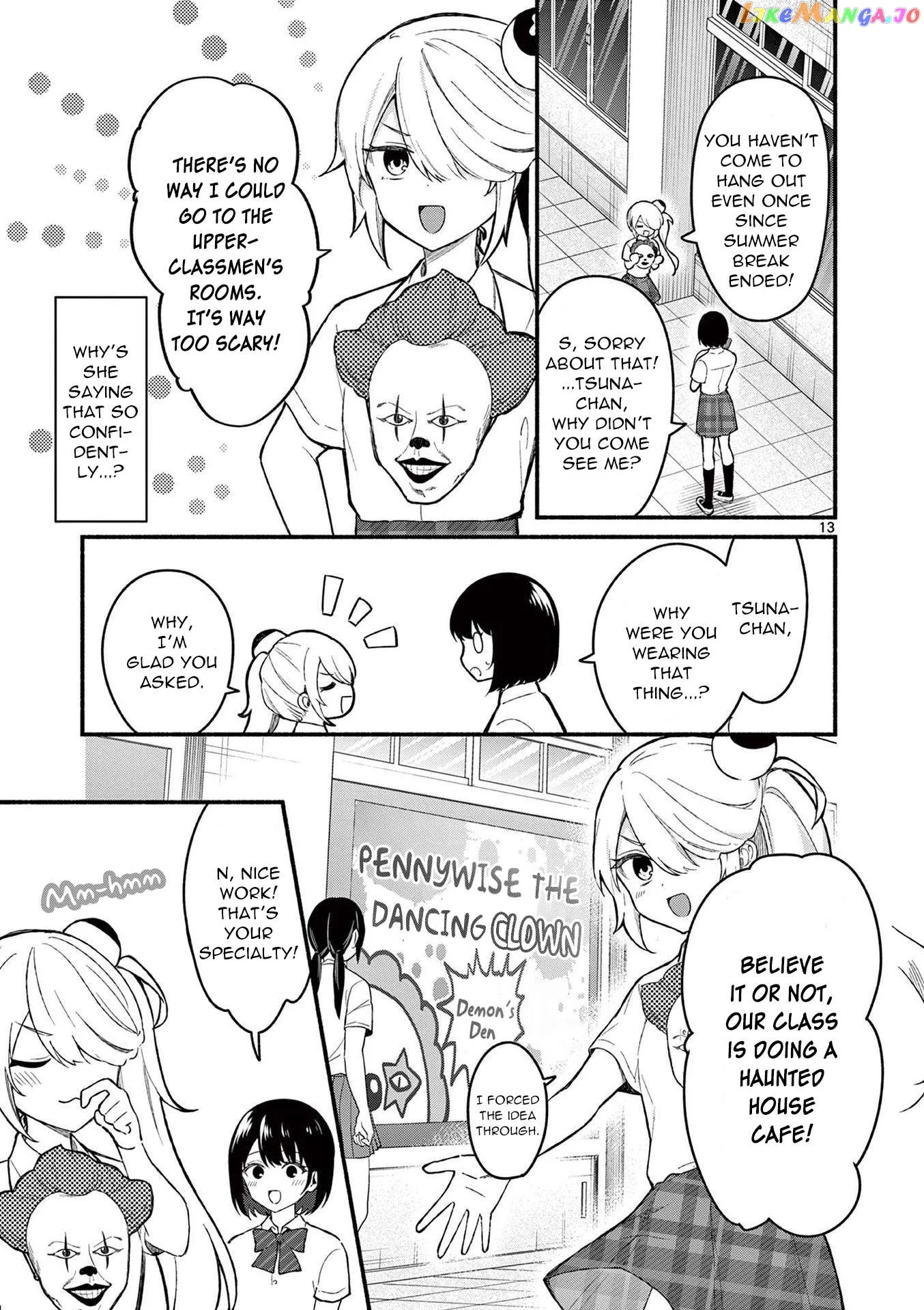 Shiotaiou no Sato-san ga Ore ni dake Amai Chapter 53 page 13