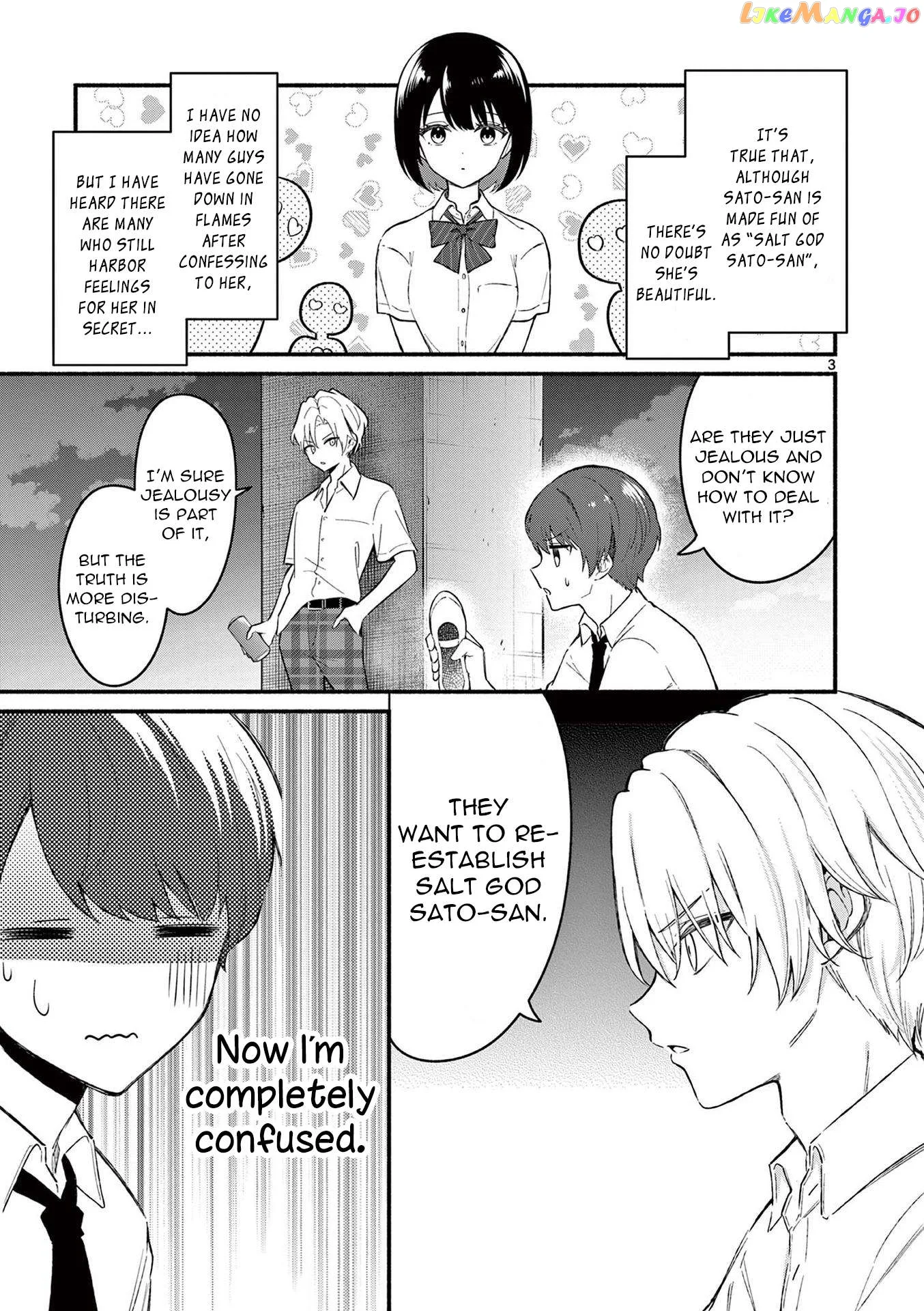 Shiotaiou no Sato-san ga Ore ni dake Amai Chapter 53 page 3