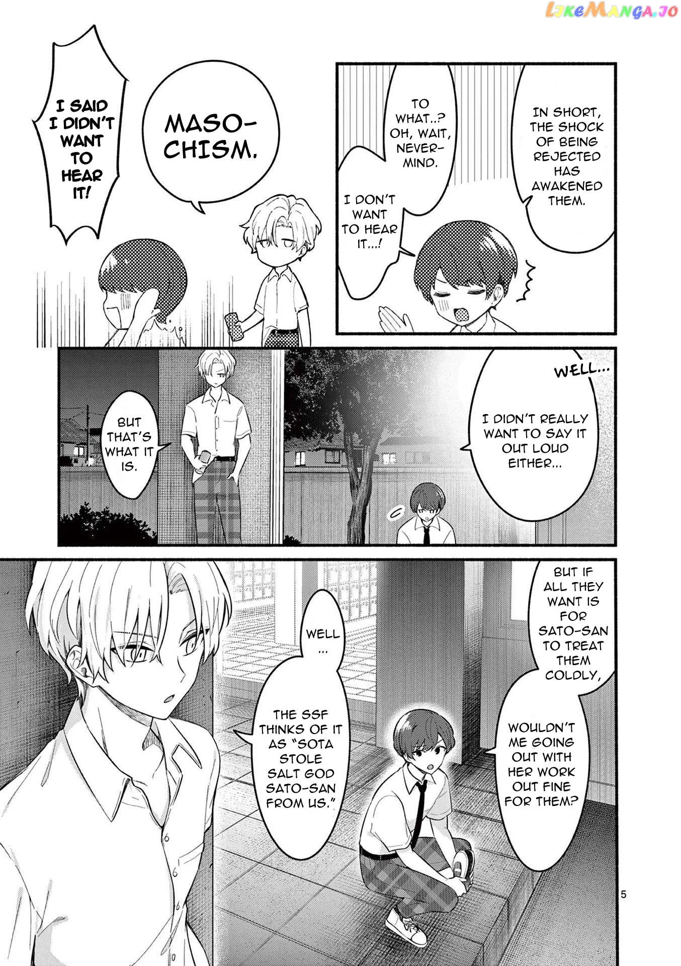 Shiotaiou no Sato-san ga Ore ni dake Amai Chapter 53 page 5