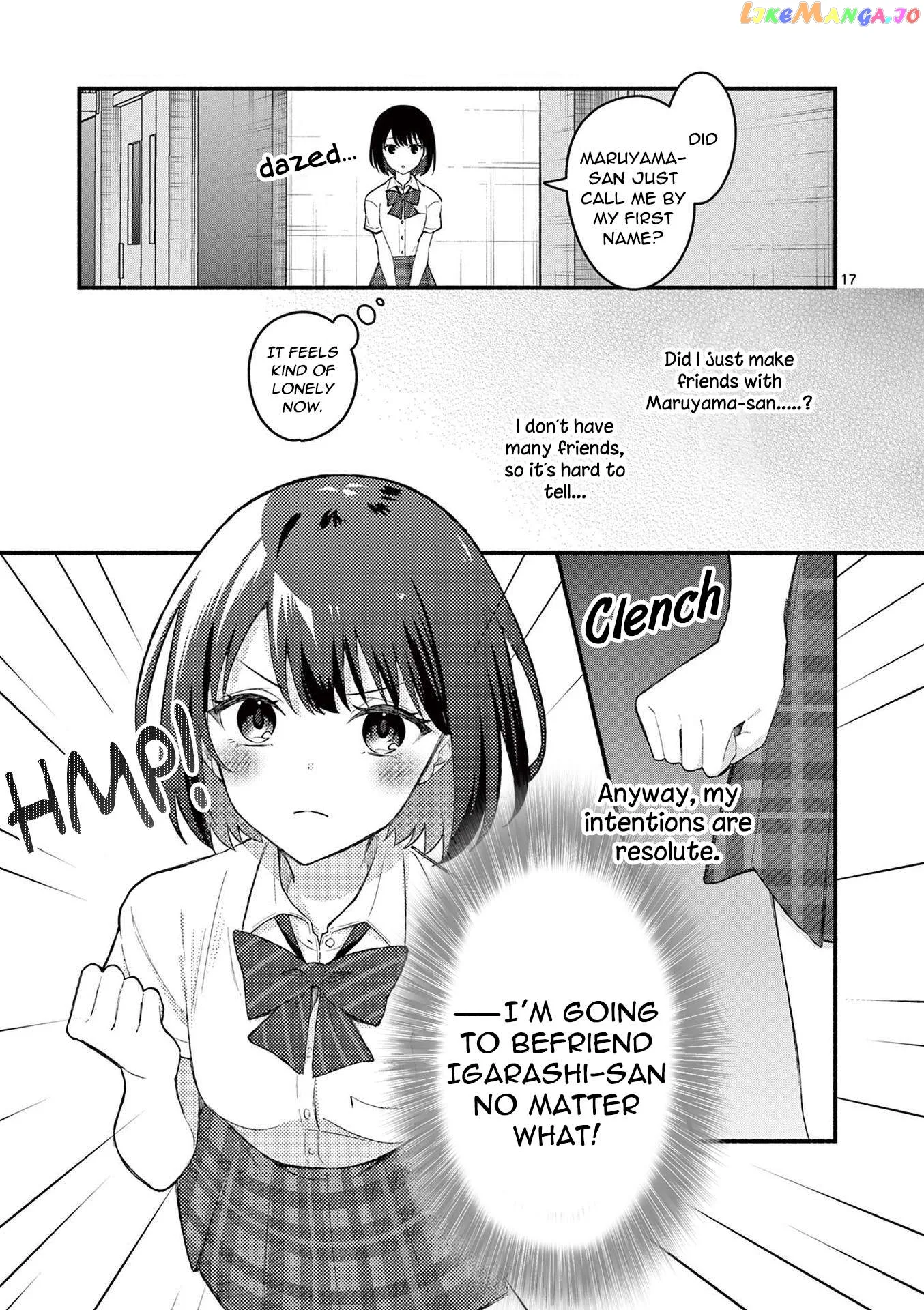 Shiotaiou no Sato-san ga Ore ni dake Amai Chapter 54 page 17