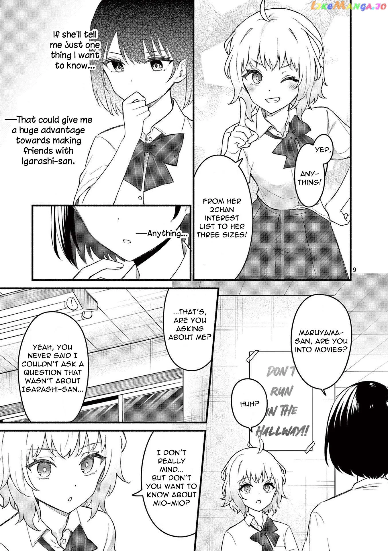 Shiotaiou no Sato-san ga Ore ni dake Amai Chapter 54 page 9