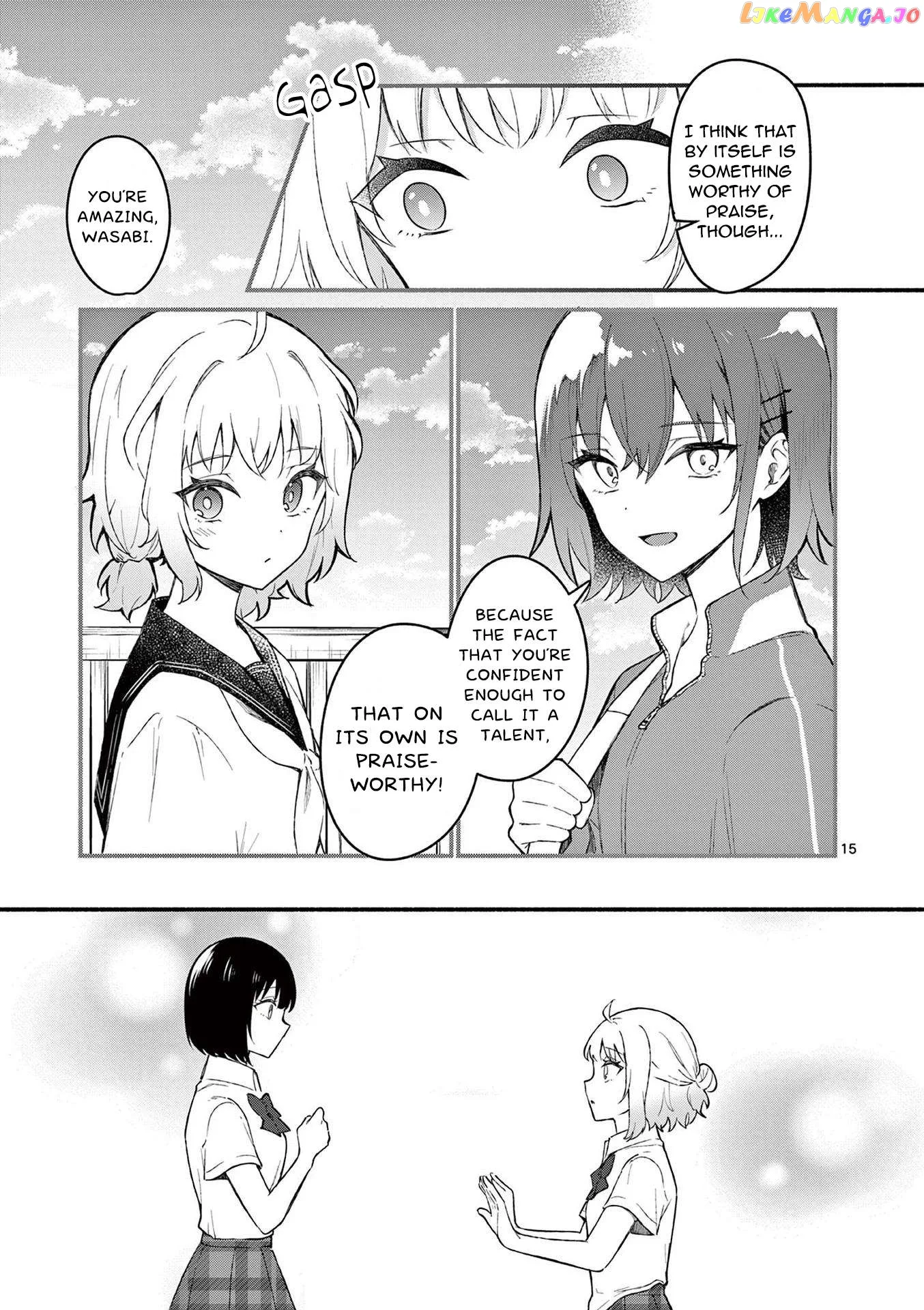 Shiotaiou no Sato-san ga Ore ni dake Amai Chapter 54 page 15