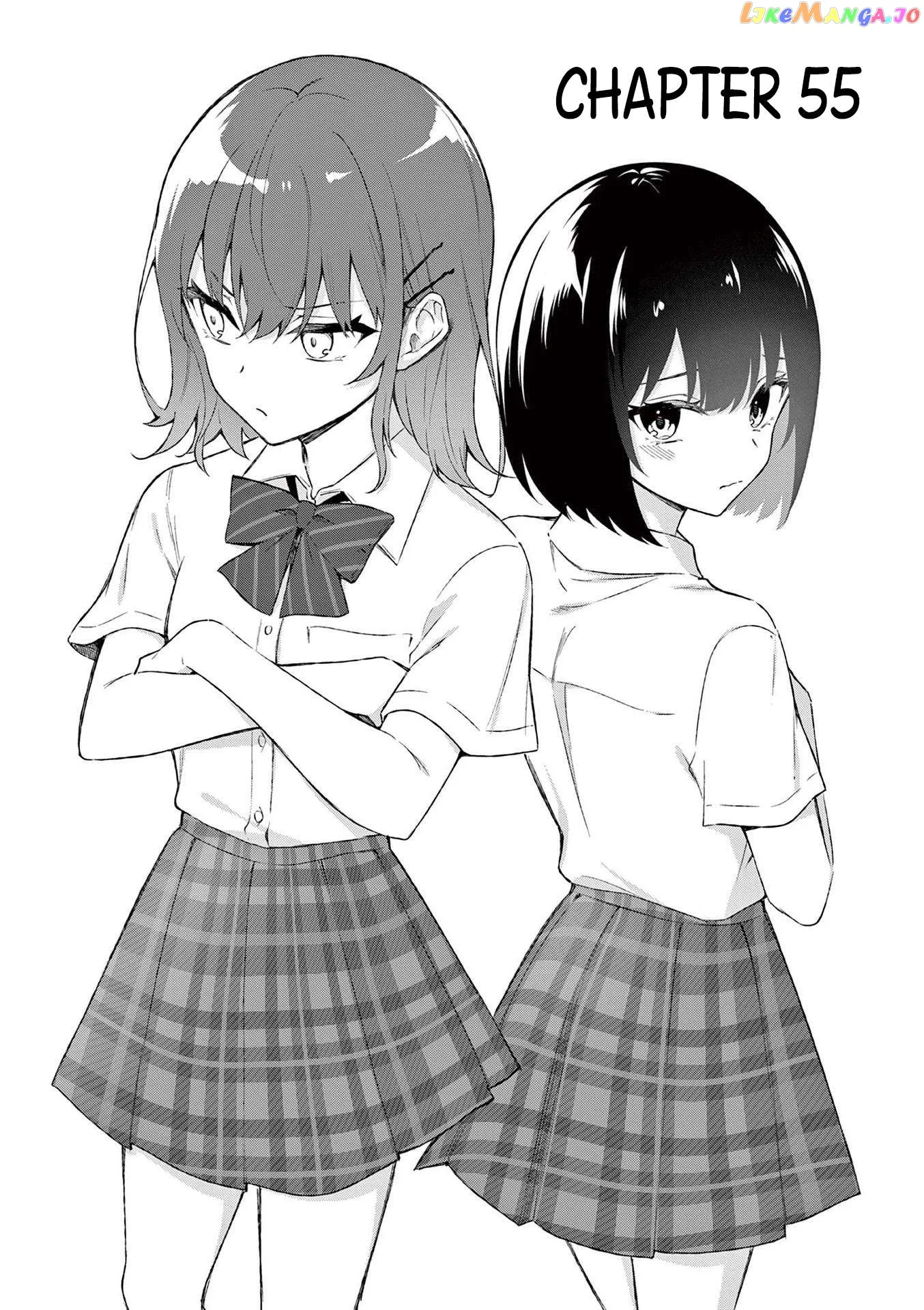 Shiotaiou no Sato-san ga Ore ni dake Amai Chapter 55 page 1