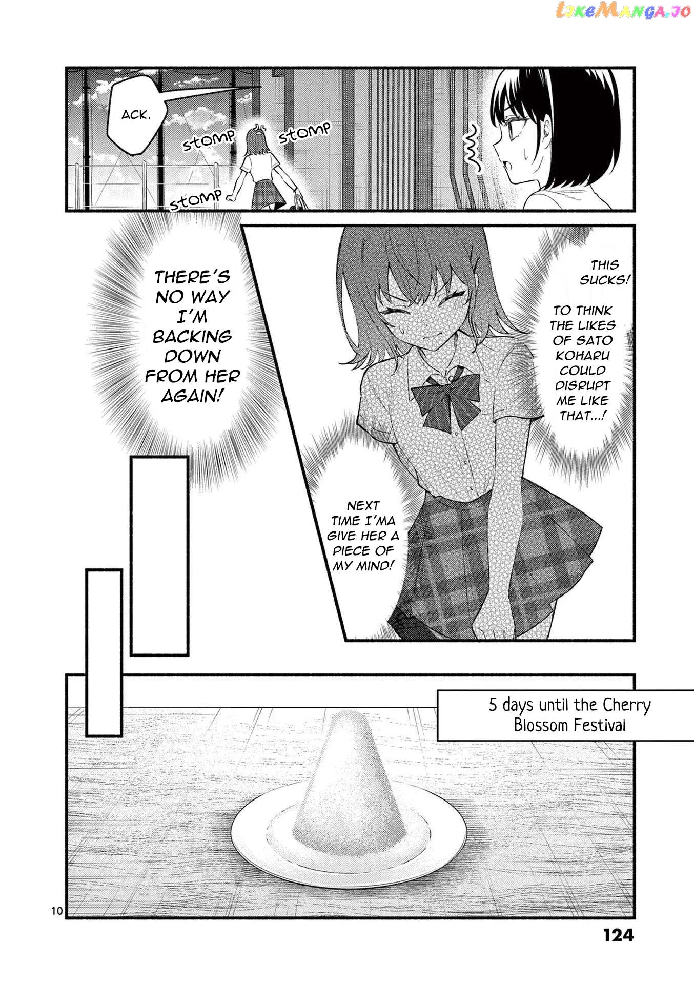Shiotaiou no Sato-san ga Ore ni dake Amai Chapter 55 page 10