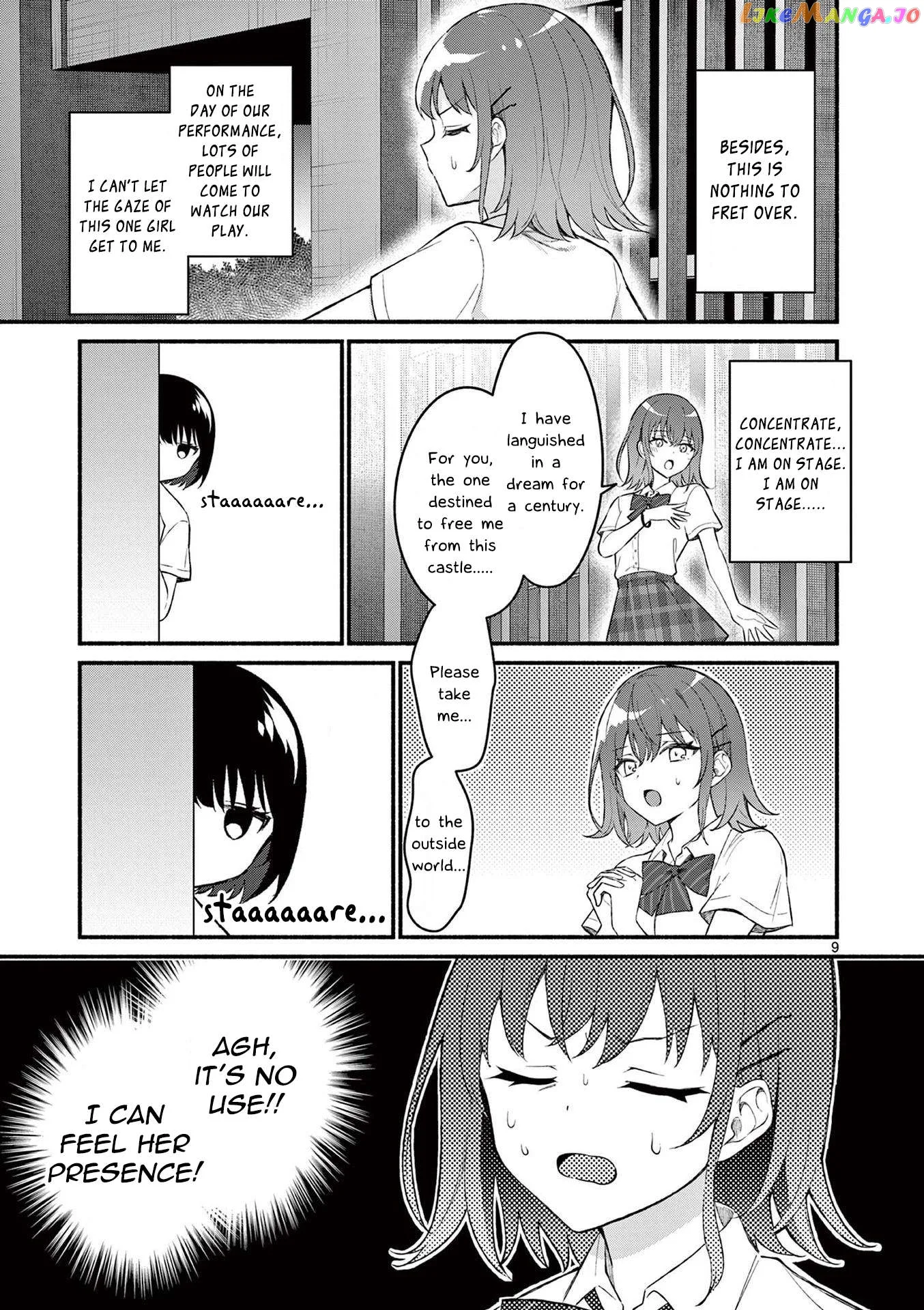Shiotaiou no Sato-san ga Ore ni dake Amai Chapter 55 page 9