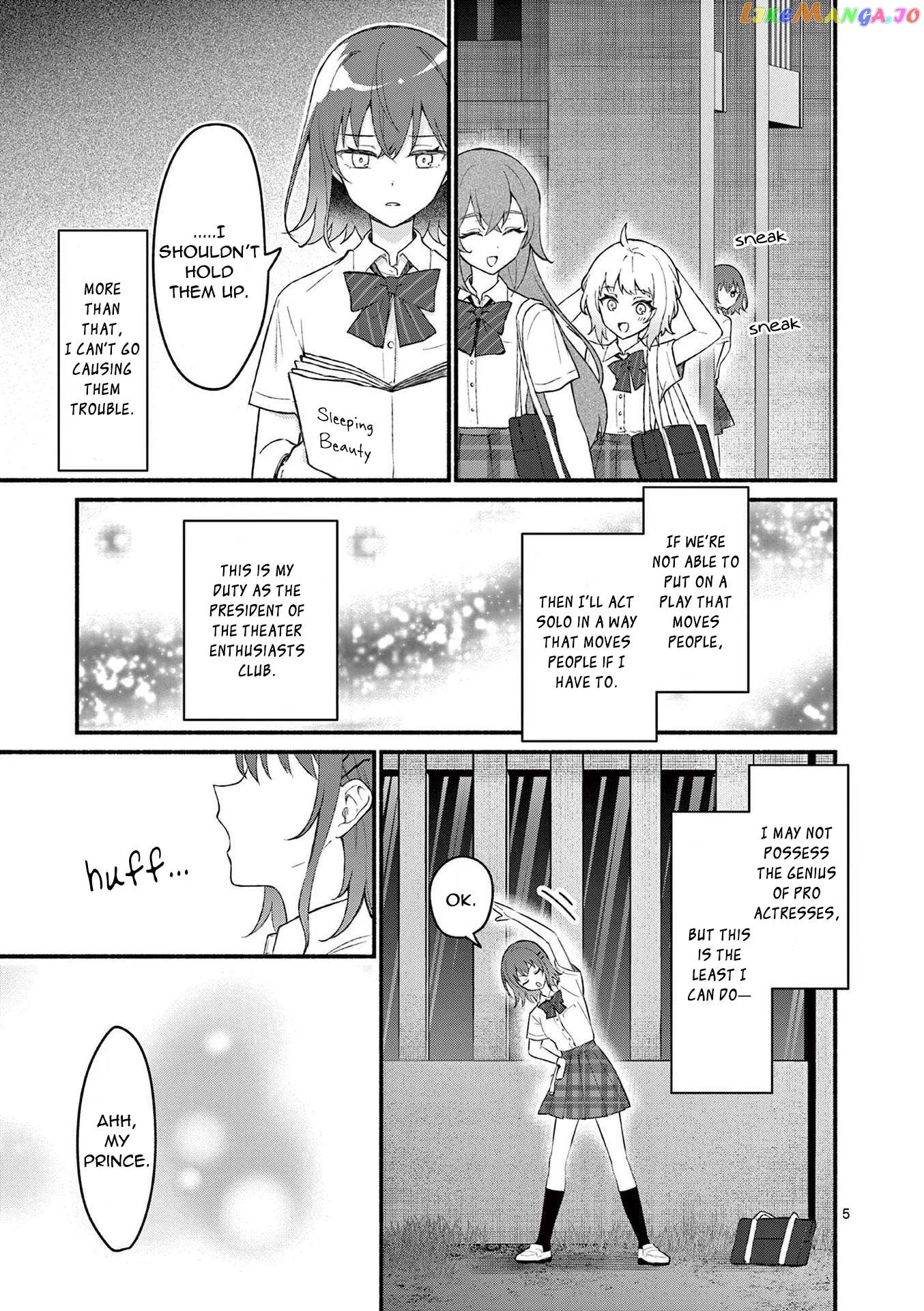 Shiotaiou no Sato-san ga Ore ni dake Amai Chapter 55 page 5