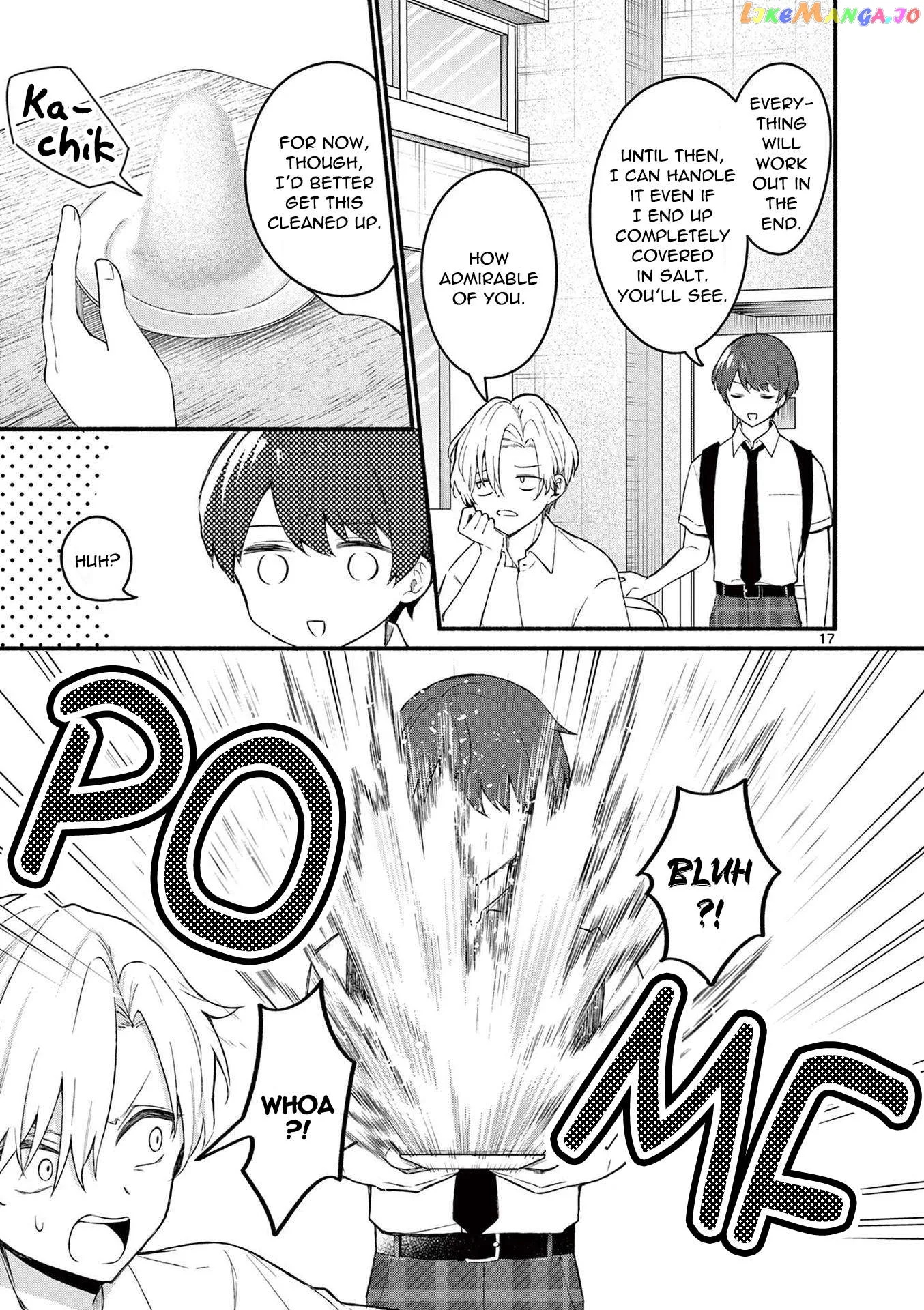 Shiotaiou no Sato-san ga Ore ni dake Amai Chapter 55 page 17