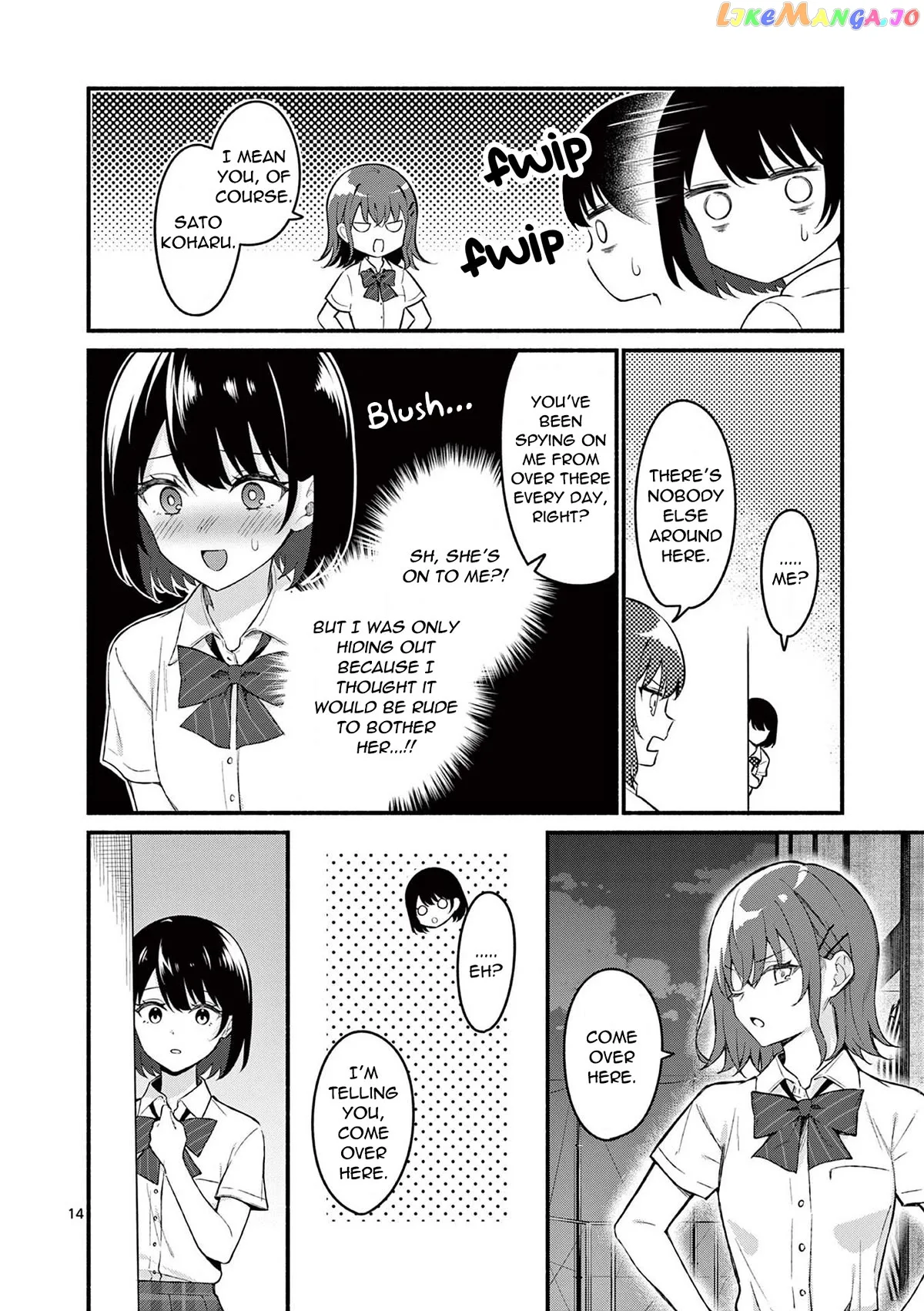 Shiotaiou no Sato-san ga Ore ni dake Amai Chapter 56 page 14