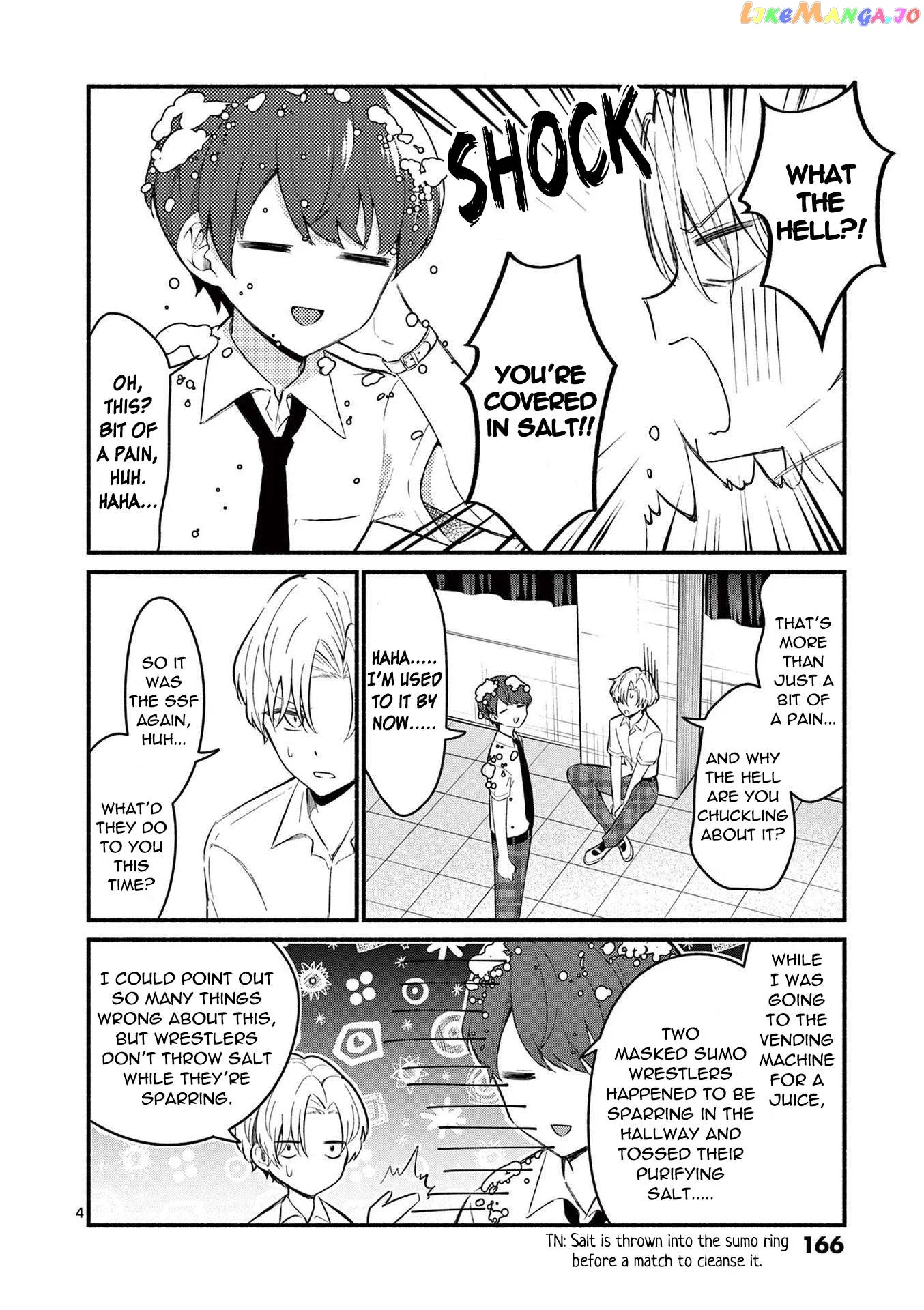 Shiotaiou no Sato-san ga Ore ni dake Amai Chapter 57 page 4