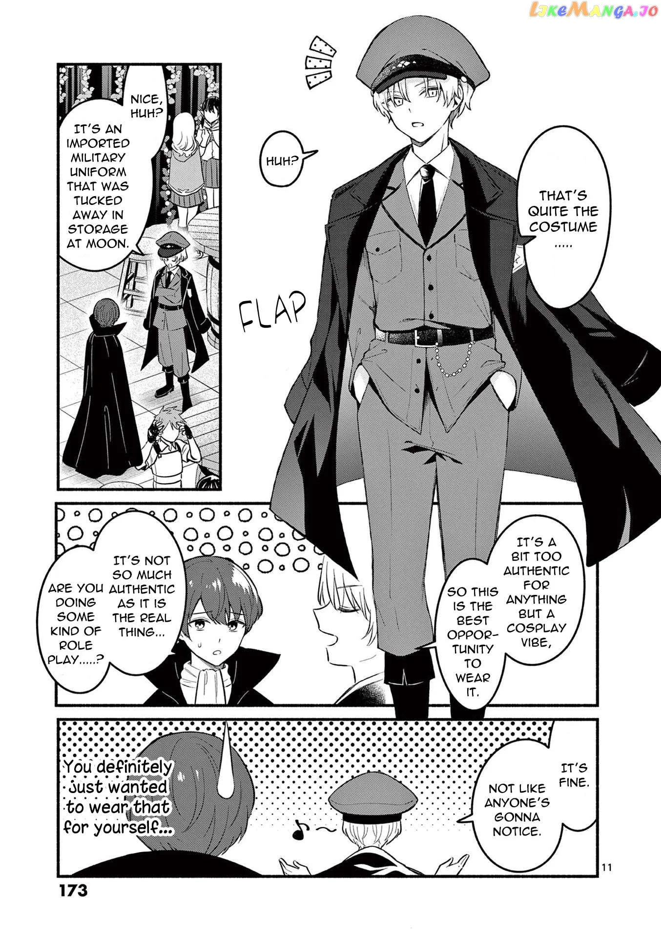 Shiotaiou no Sato-san ga Ore ni dake Amai Chapter 57 page 11