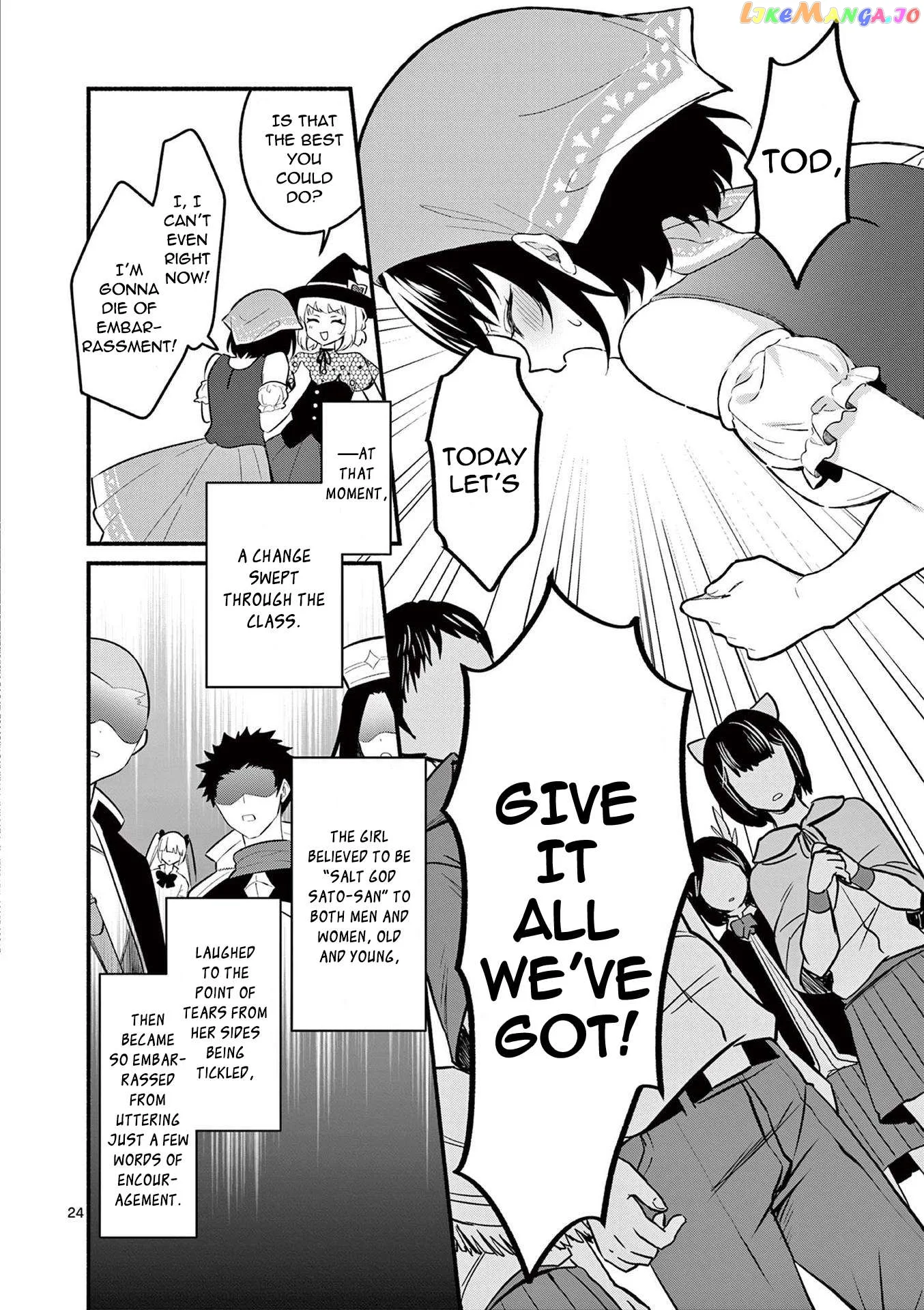 Shiotaiou no Sato-san ga Ore ni dake Amai Chapter 57 page 24