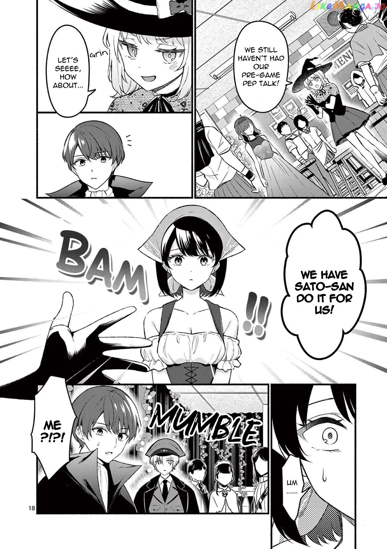 Shiotaiou no Sato-san ga Ore ni dake Amai Chapter 57 page 18