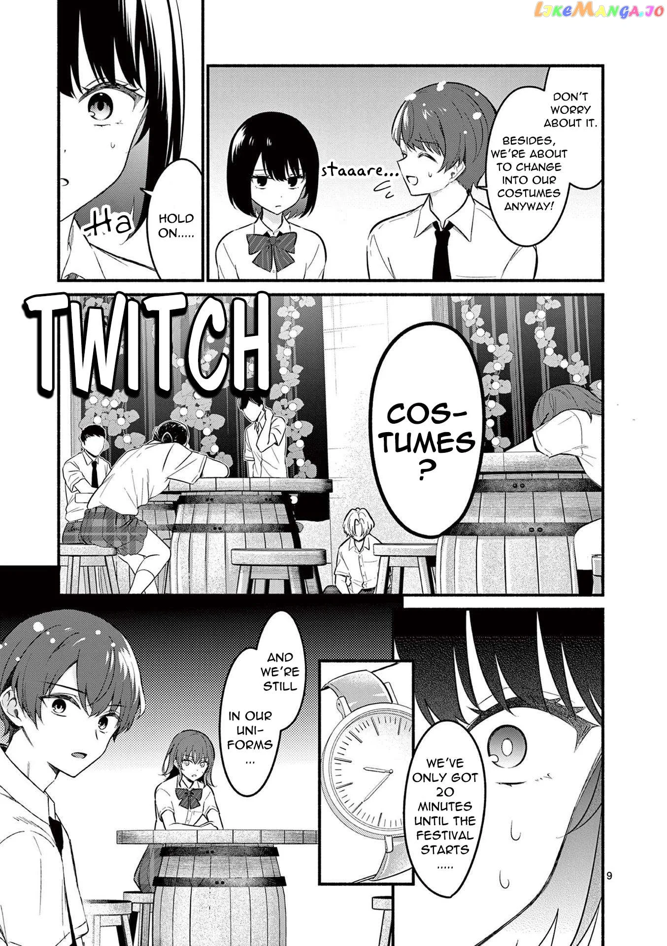 Shiotaiou no Sato-san ga Ore ni dake Amai Chapter 57 page 9