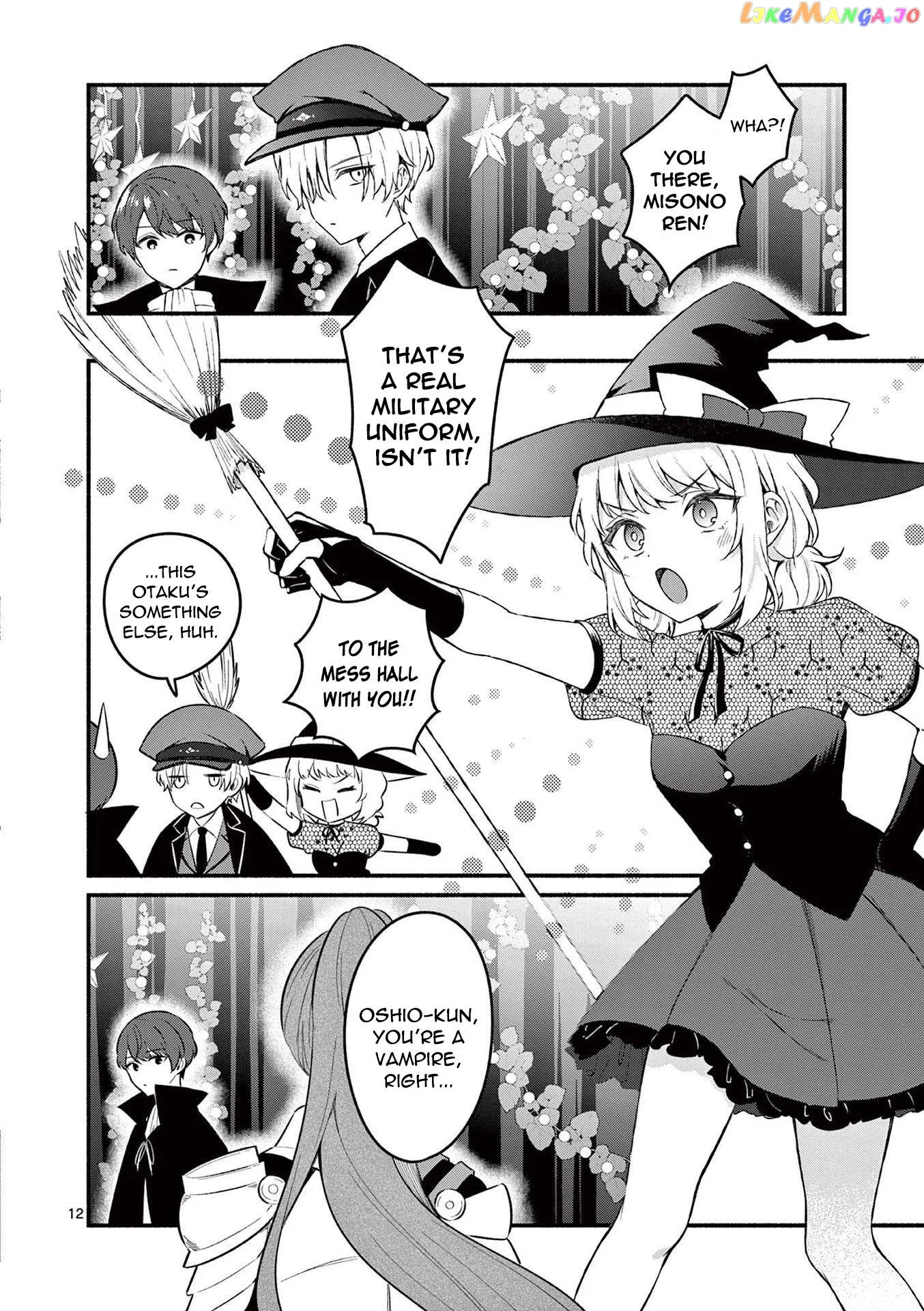 Shiotaiou no Sato-san ga Ore ni dake Amai Chapter 57 page 12