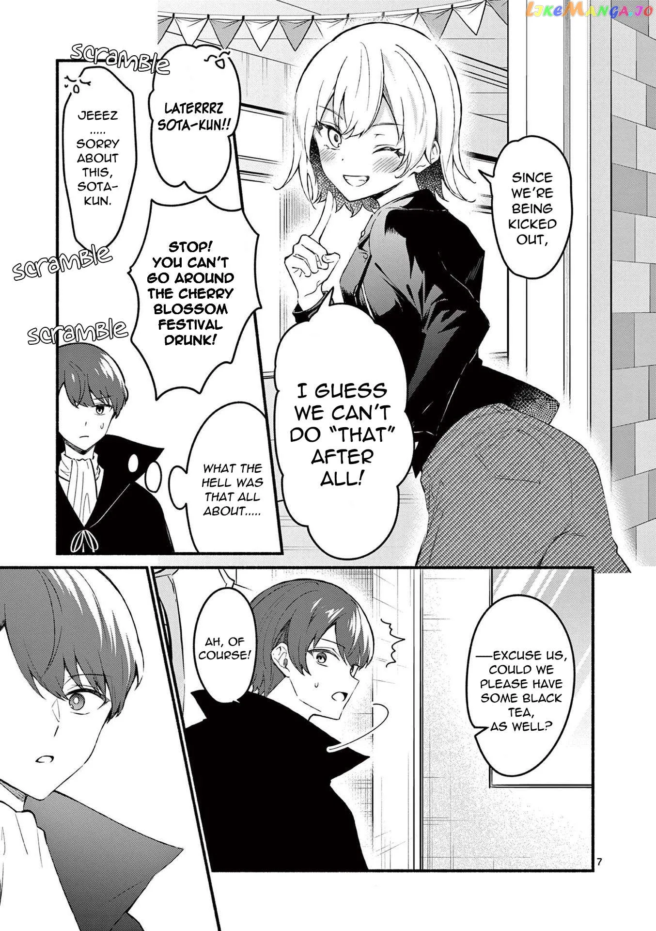 Shiotaiou no Sato-san ga Ore ni dake Amai Chapter 58 page 7