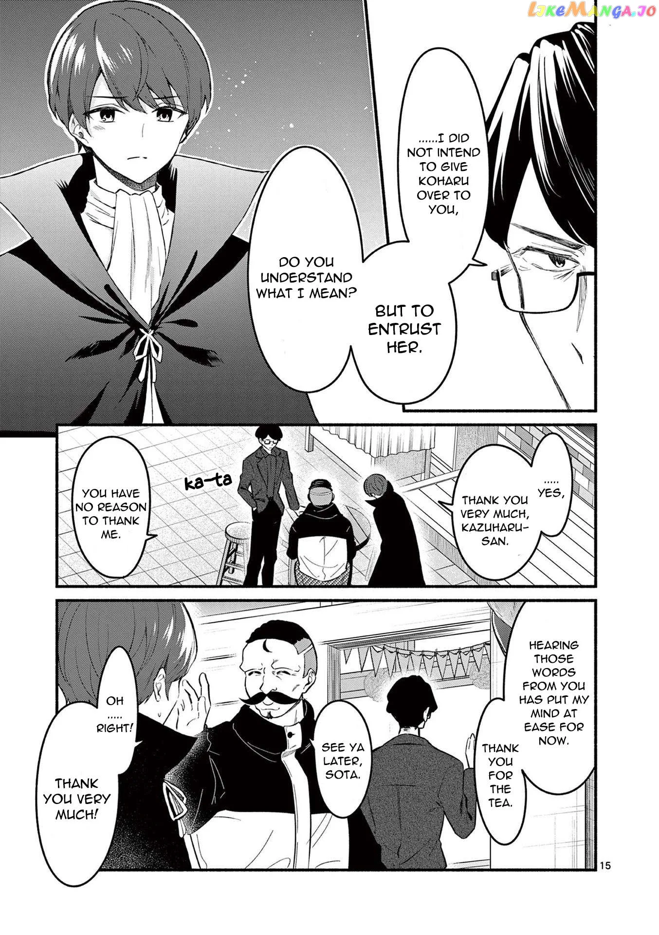 Shiotaiou no Sato-san ga Ore ni dake Amai Chapter 58 page 15