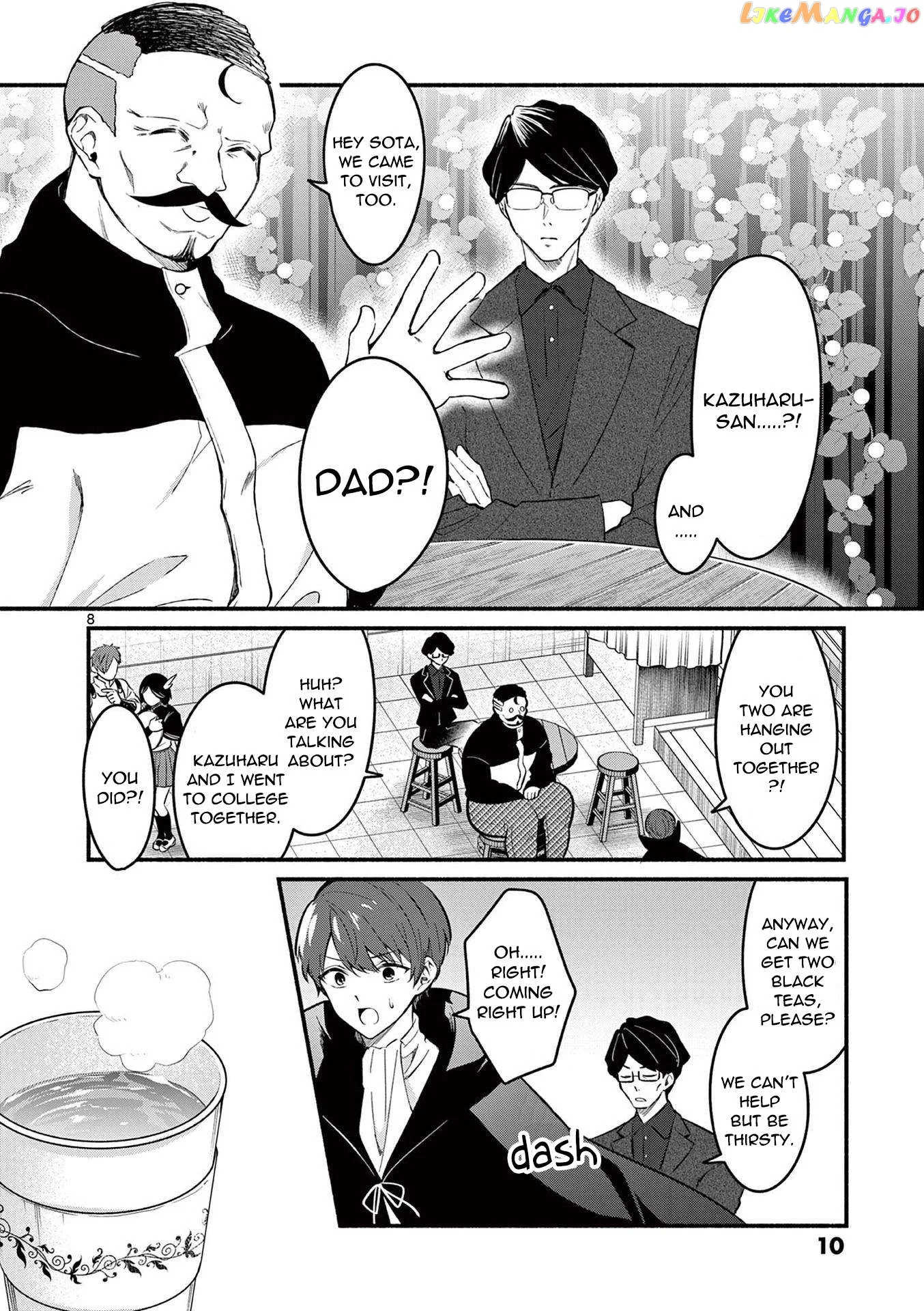 Shiotaiou no Sato-san ga Ore ni dake Amai Chapter 58 page 8