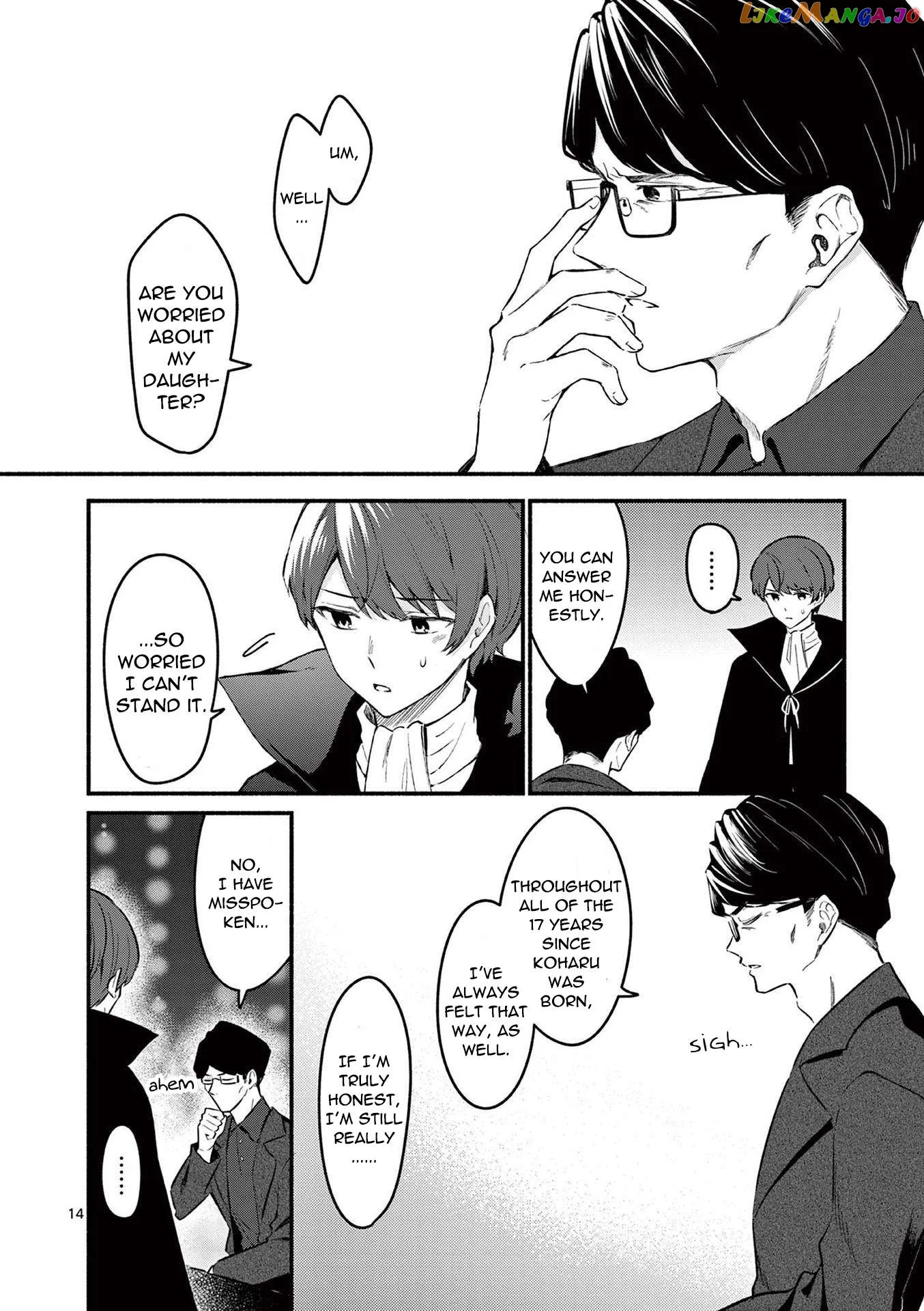 Shiotaiou no Sato-san ga Ore ni dake Amai Chapter 58 page 14