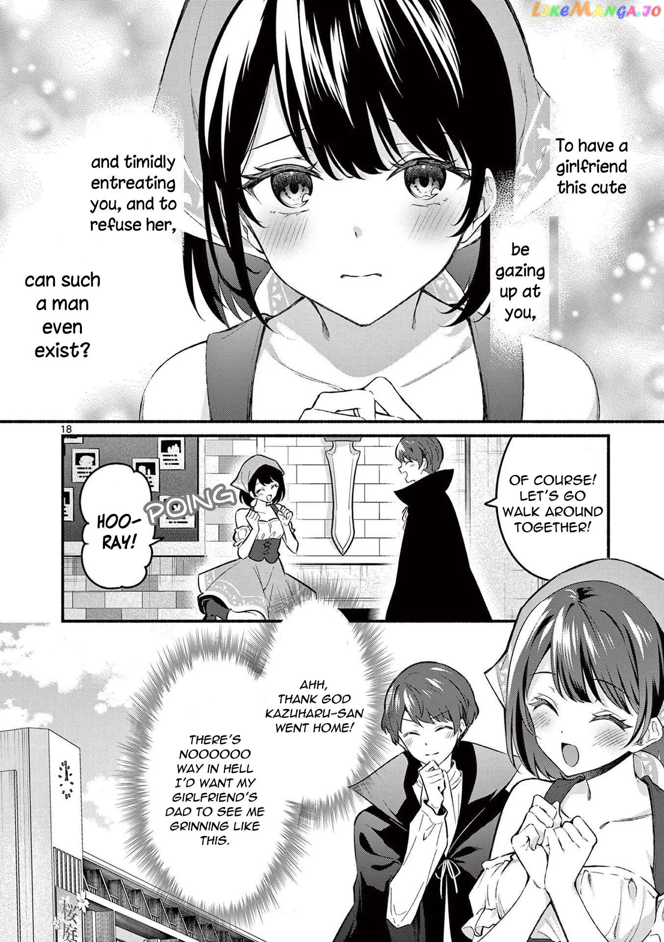 Shiotaiou no Sato-san ga Ore ni dake Amai Chapter 58 page 18