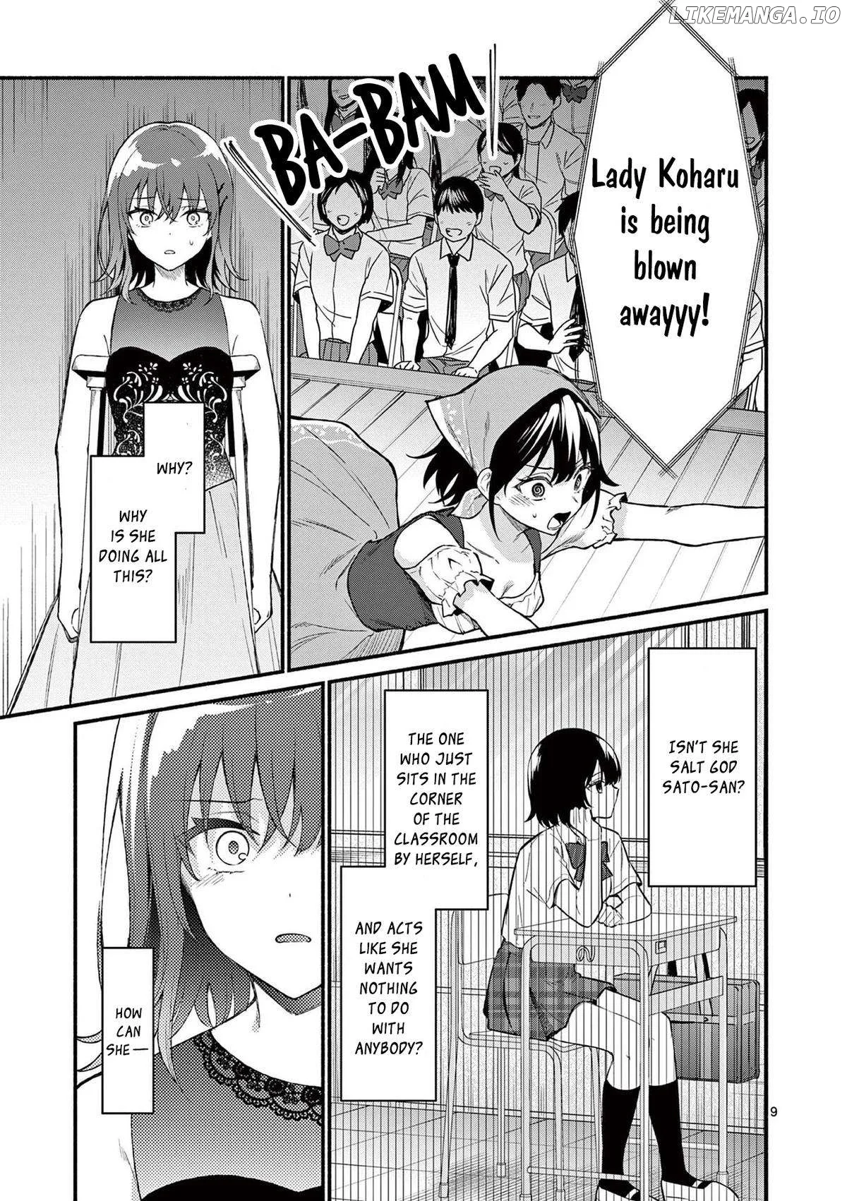 Shiotaiou no Sato-san ga Ore ni dake Amai Chapter 62 page 9