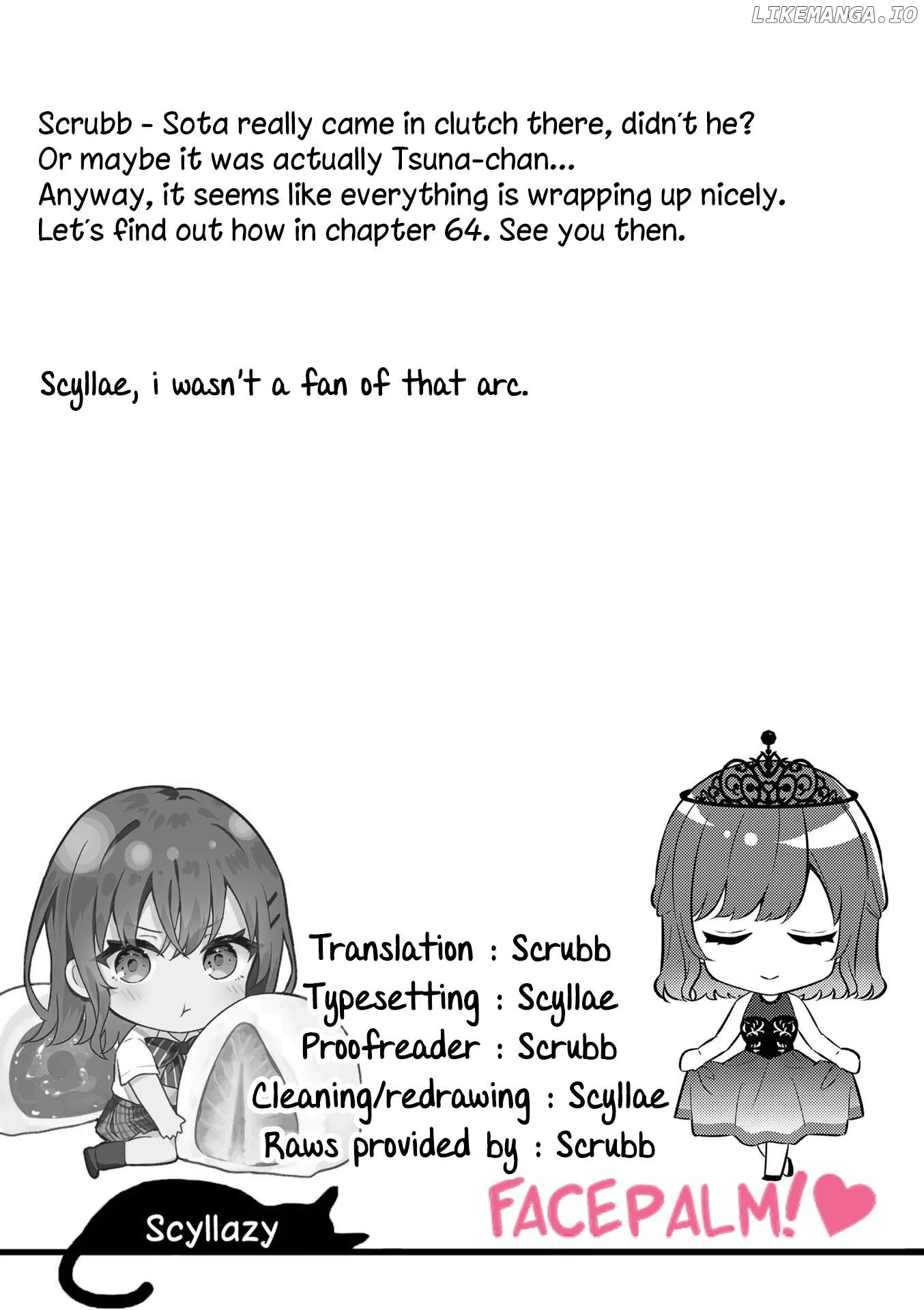 Shiotaiou no Sato-san ga Ore ni dake Amai Chapter 63 page 22