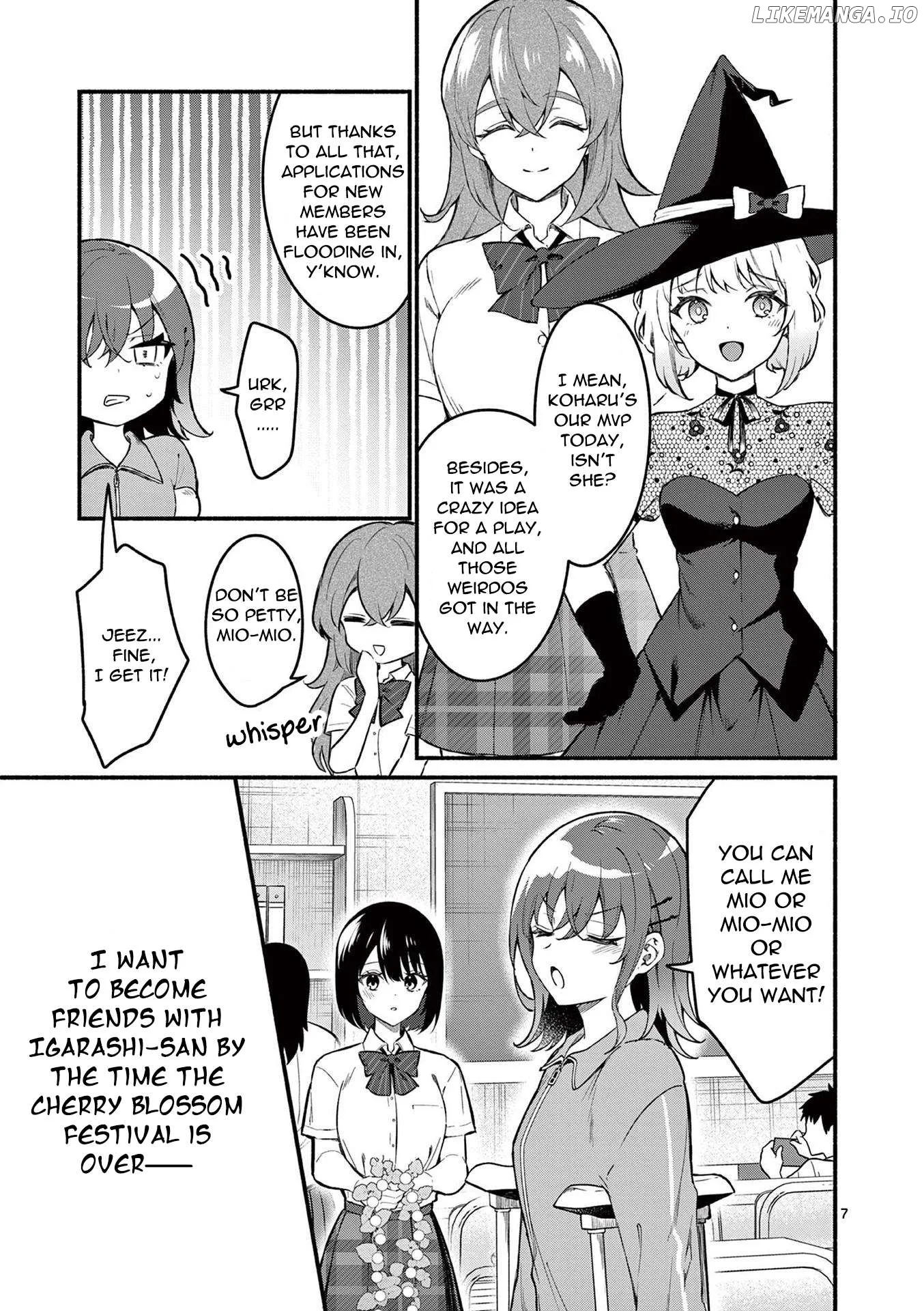 Shiotaiou no Sato-san ga Ore ni dake Amai Chapter 64 page 7