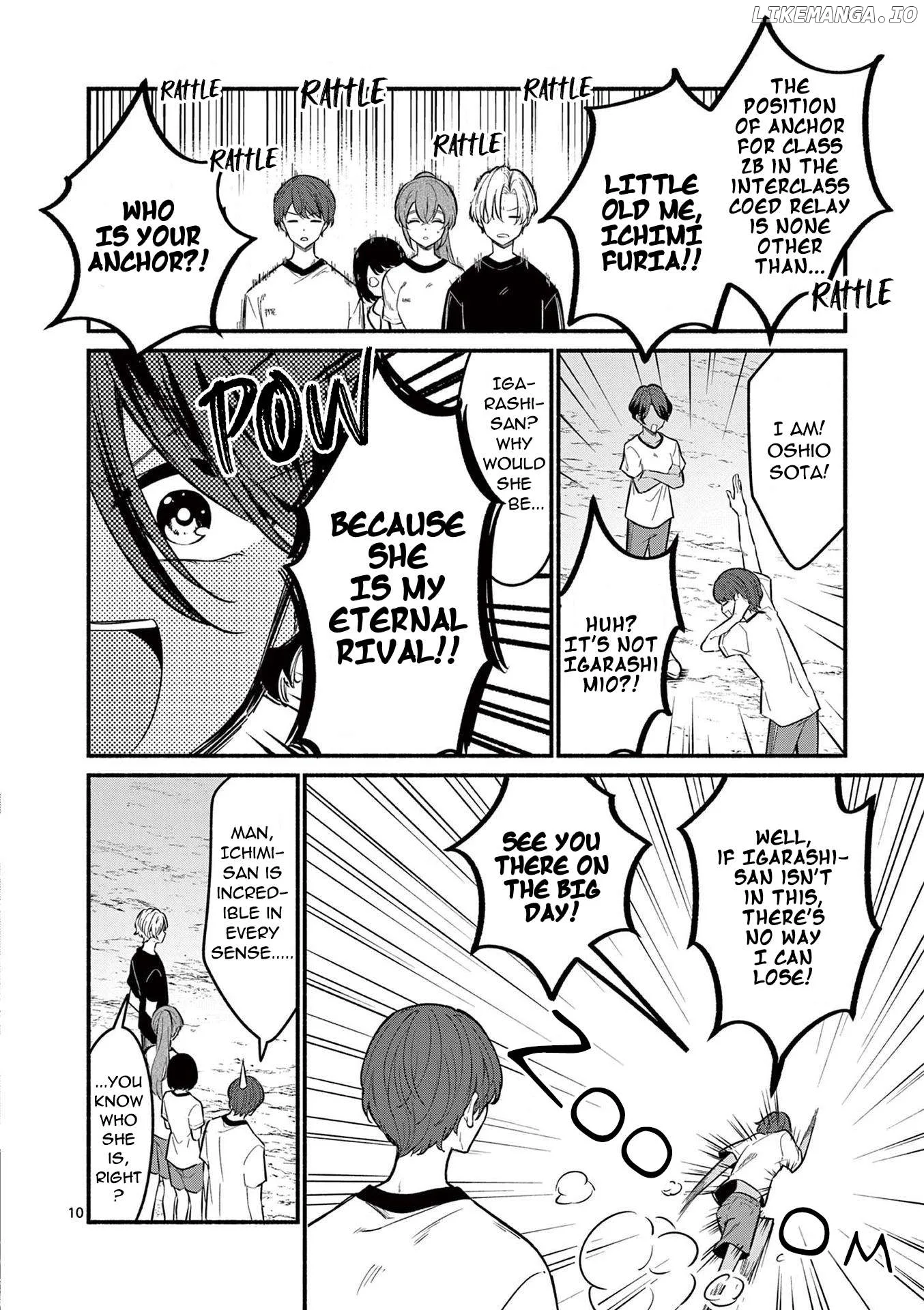 Shiotaiou no Sato-san ga Ore ni dake Amai Chapter 65 page 10