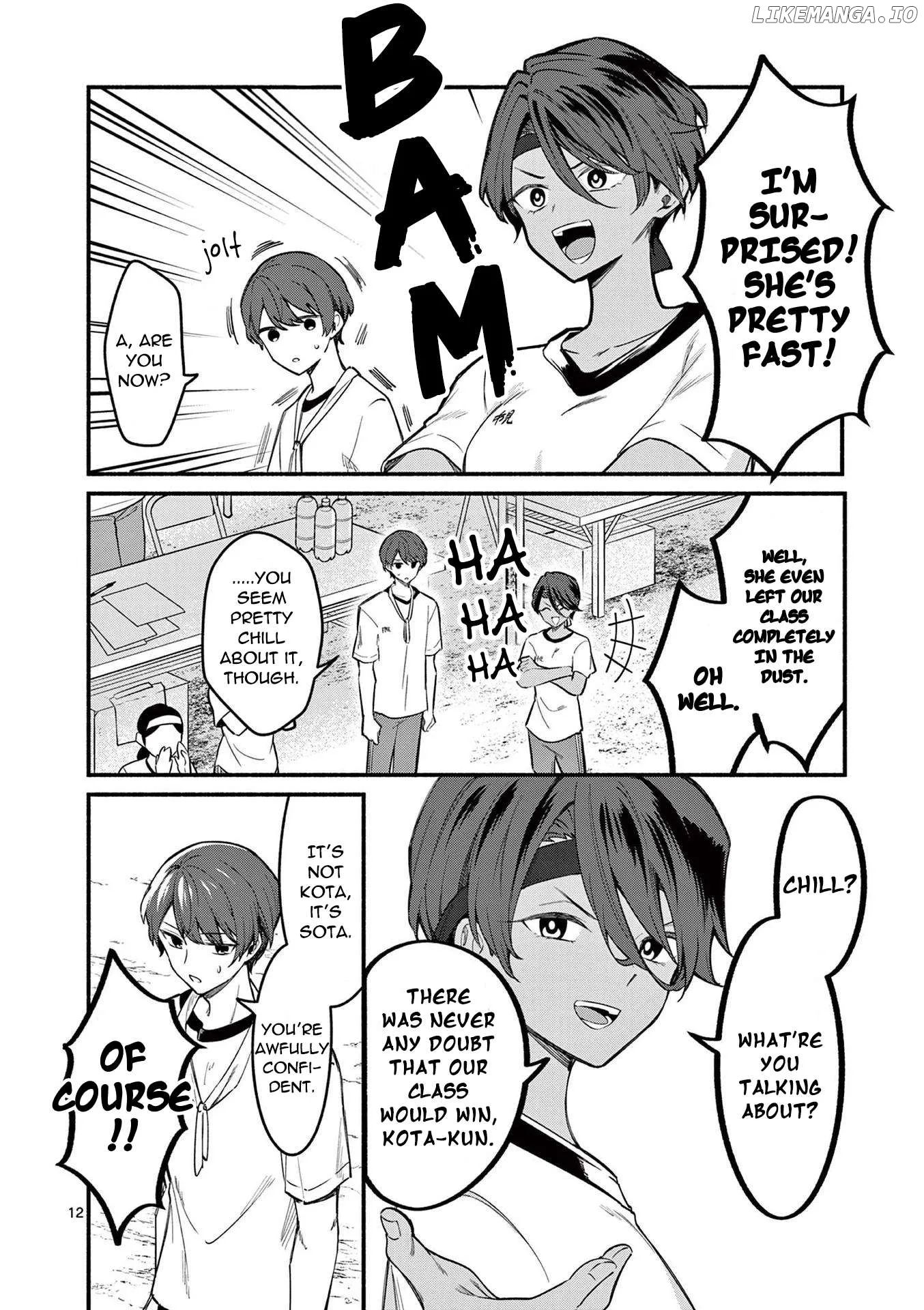 Shiotaiou no Sato-san ga Ore ni dake Amai Chapter 66 page 12