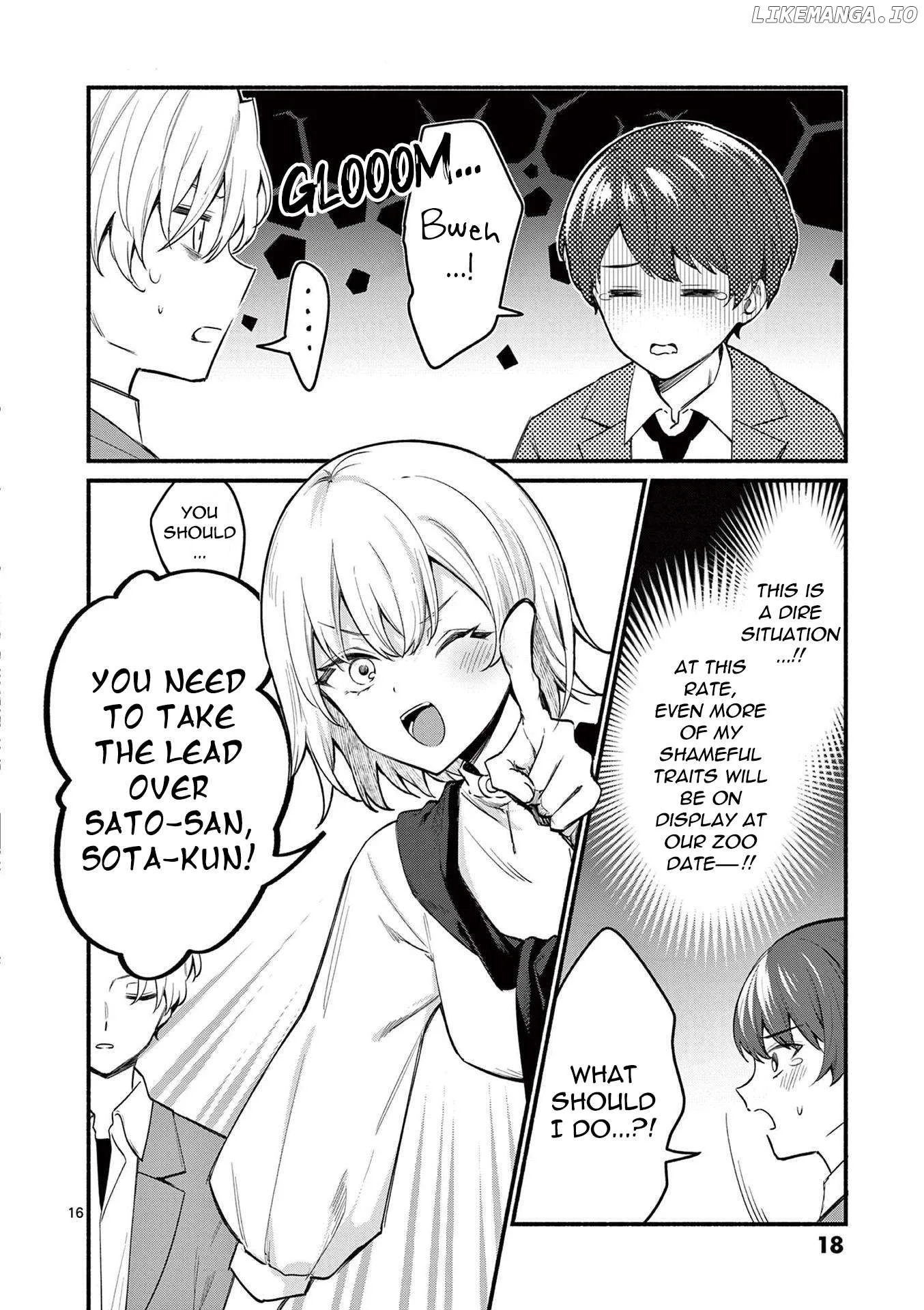 Shiotaiou no Sato-san ga Ore ni dake Amai Chapter 68 page 16
