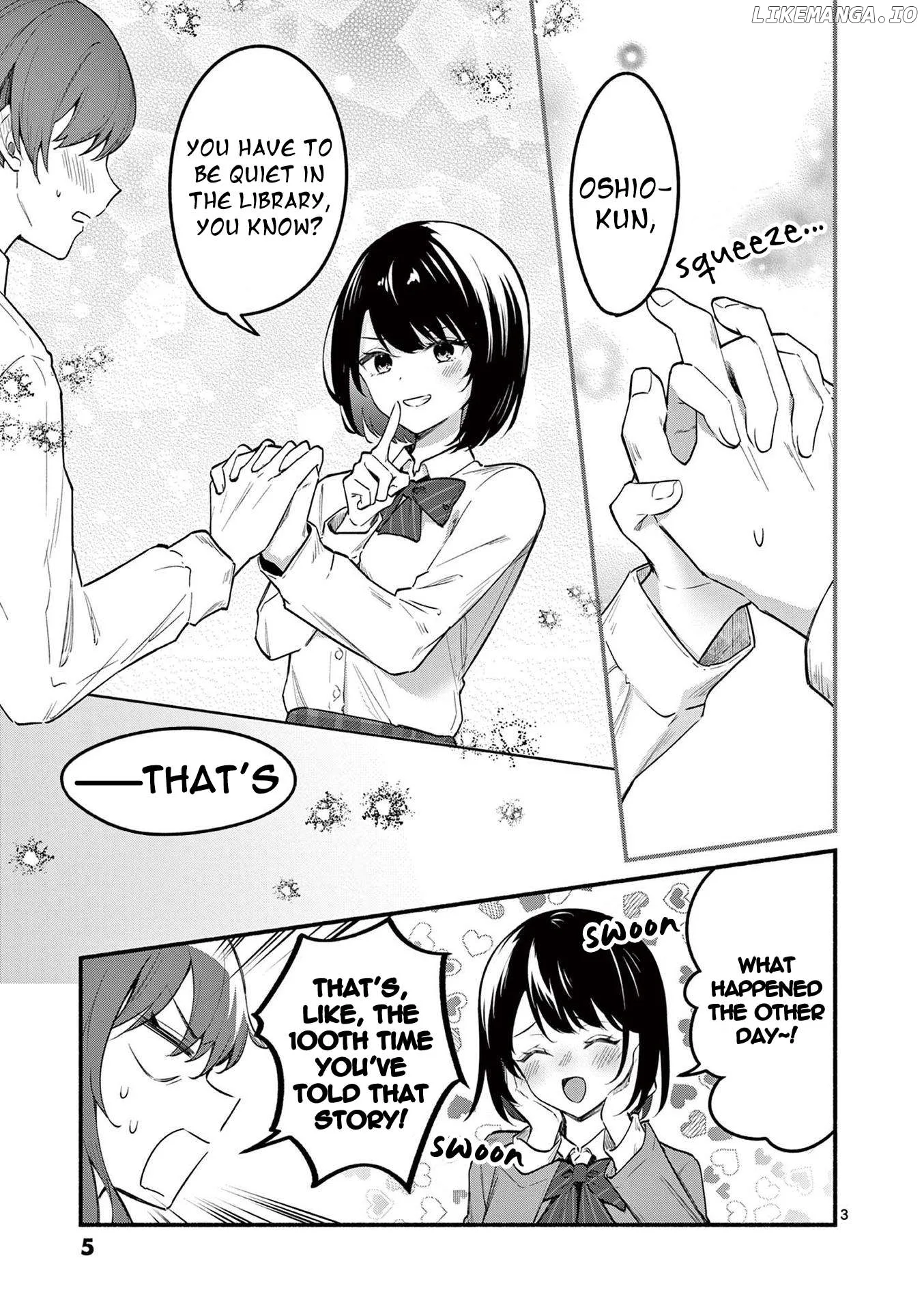 Shiotaiou no Sato-san ga Ore ni dake Amai Chapter 68 page 3