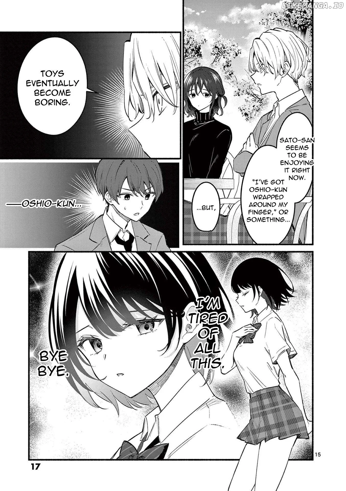 Shiotaiou no Sato-san ga Ore ni dake Amai Chapter 68 page 15