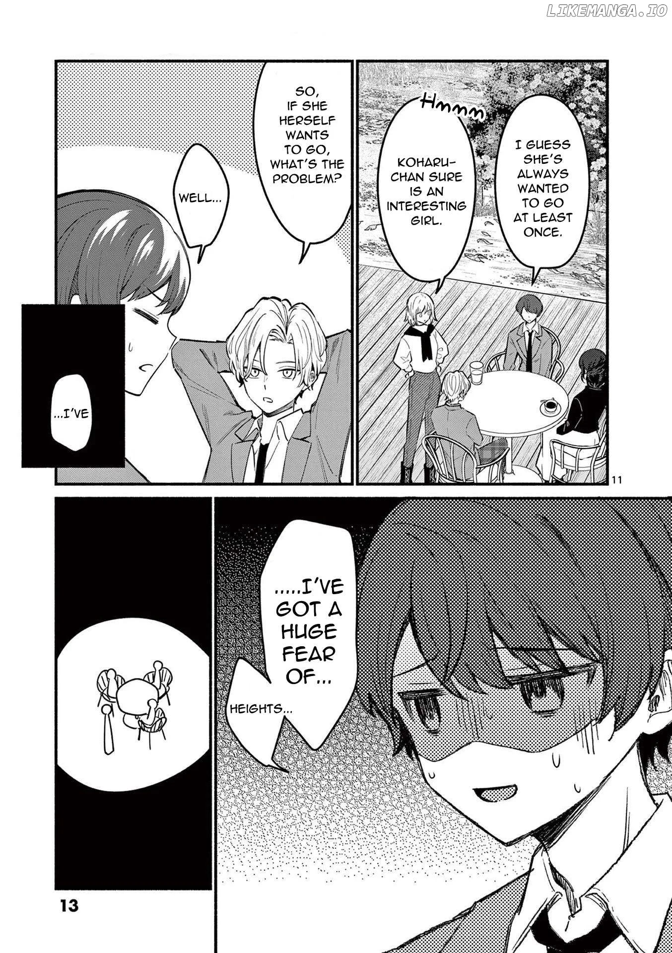 Shiotaiou no Sato-san ga Ore ni dake Amai Chapter 68 page 11