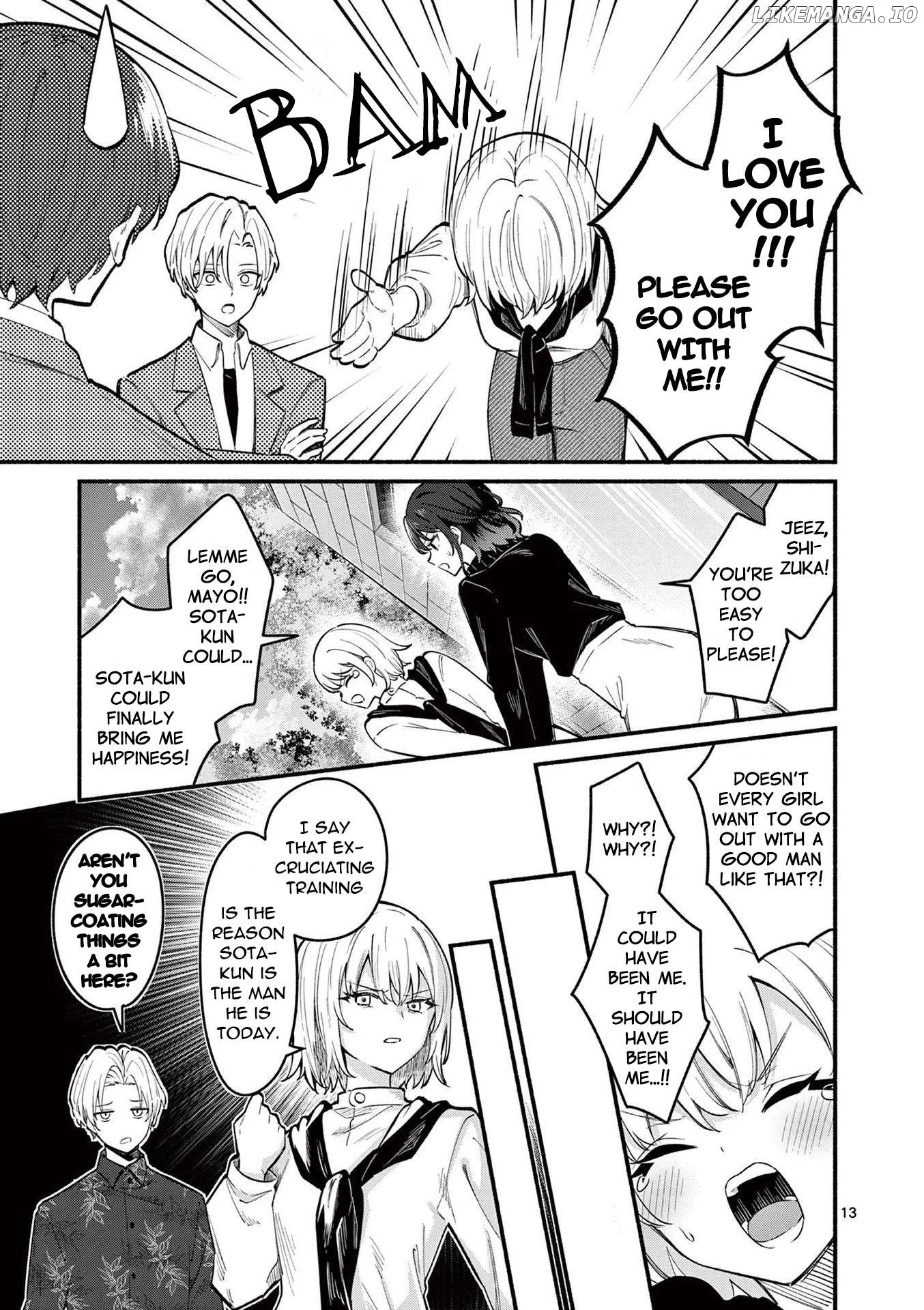 Shiotaiou no Sato-san ga Ore ni dake Amai Chapter 69 page 13
