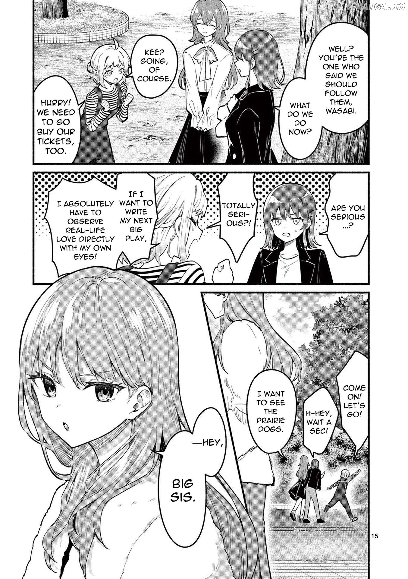 Shiotaiou no Sato-san ga Ore ni dake Amai Chapter 69 page 15