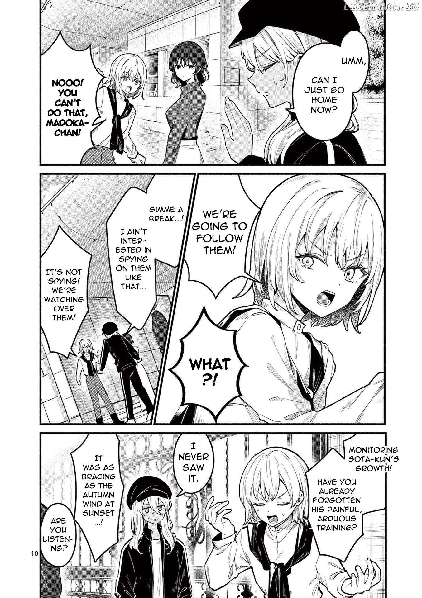 Shiotaiou no Sato-san ga Ore ni dake Amai Chapter 69 page 10