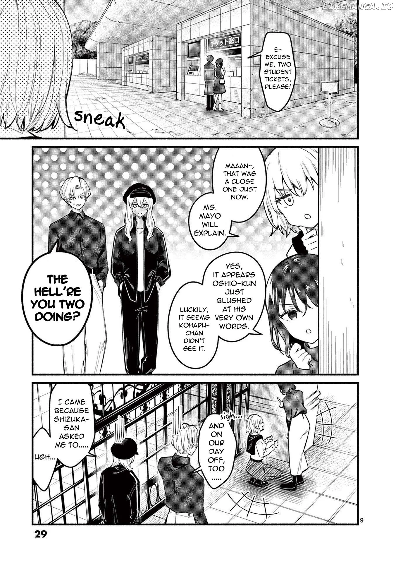Shiotaiou no Sato-san ga Ore ni dake Amai Chapter 69 page 9