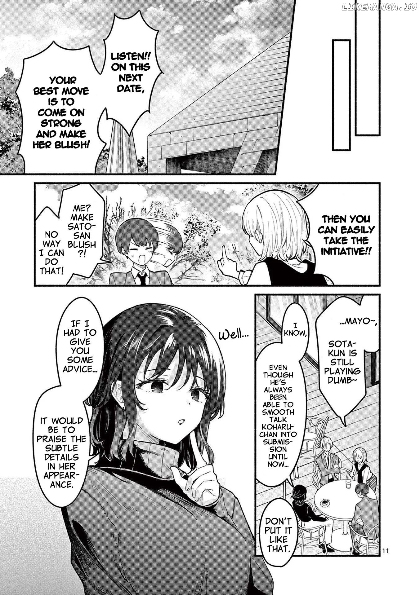 Shiotaiou no Sato-san ga Ore ni dake Amai Chapter 69 page 11