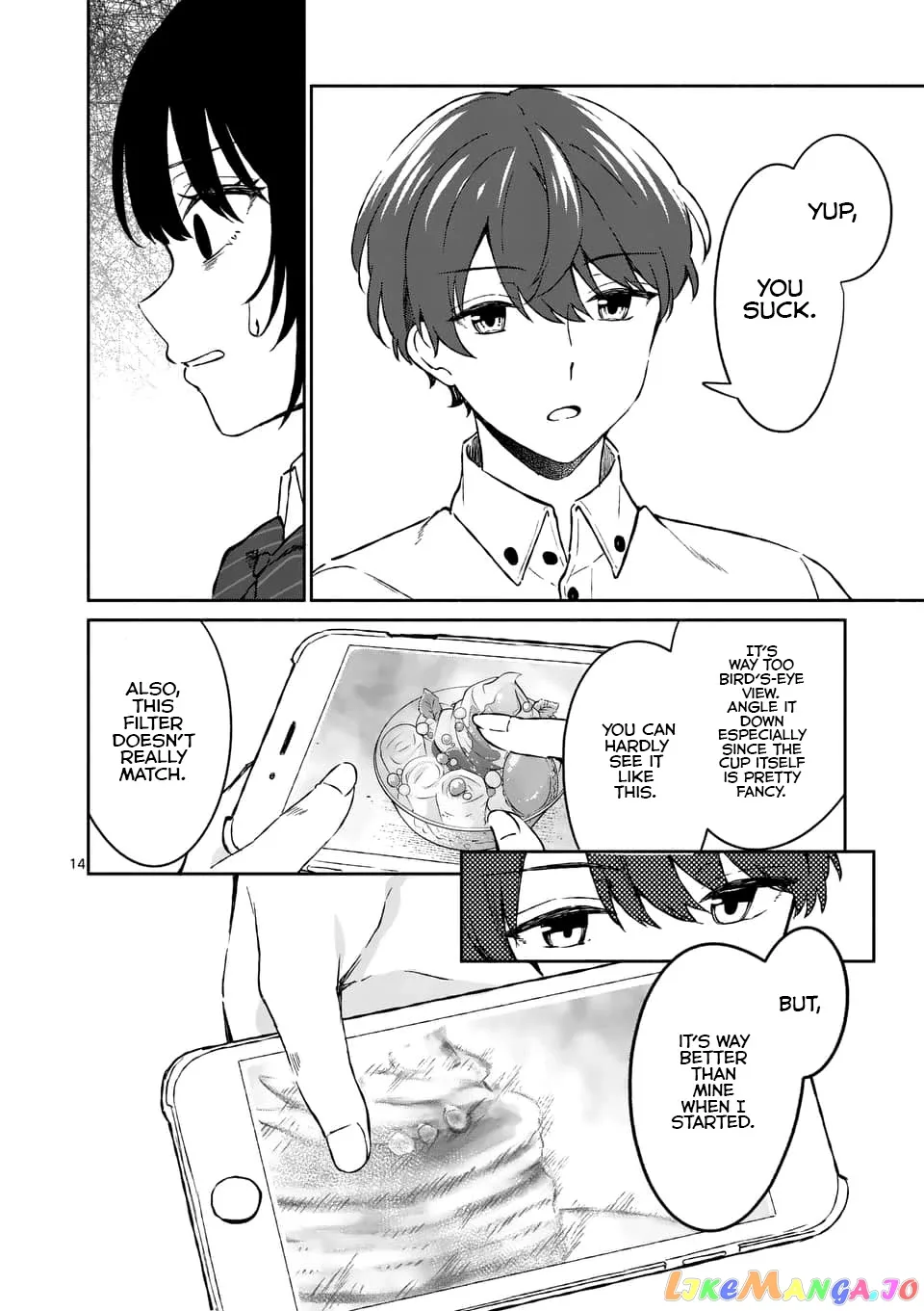 Shiotaiou no Sato-san ga Ore ni dake Amai Chapter 7 page 14