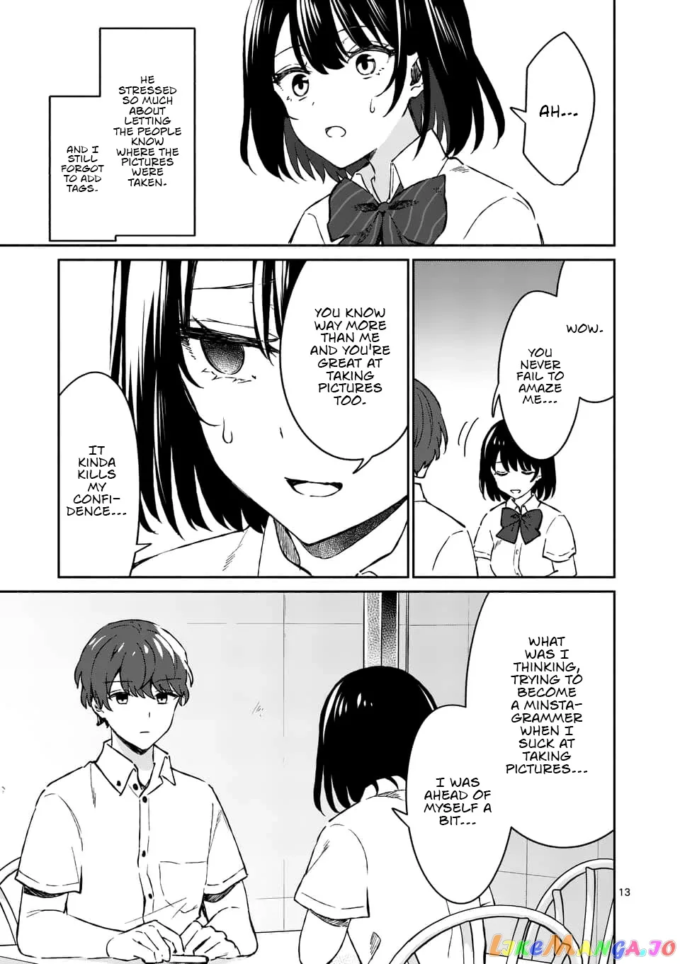 Shiotaiou no Sato-san ga Ore ni dake Amai Chapter 7 page 13