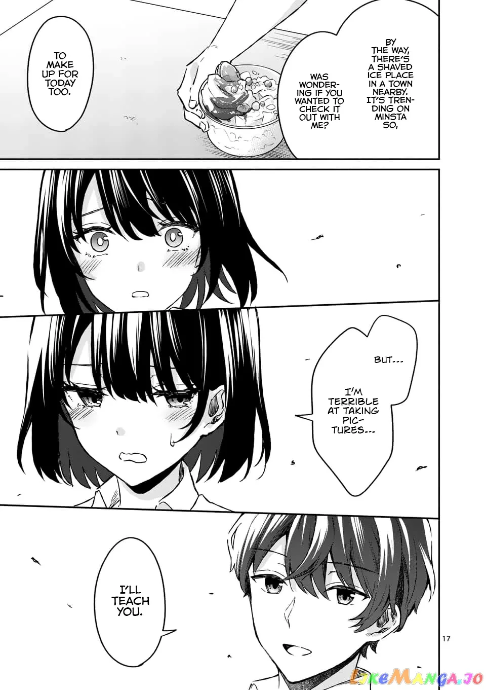 Shiotaiou no Sato-san ga Ore ni dake Amai Chapter 7 page 17